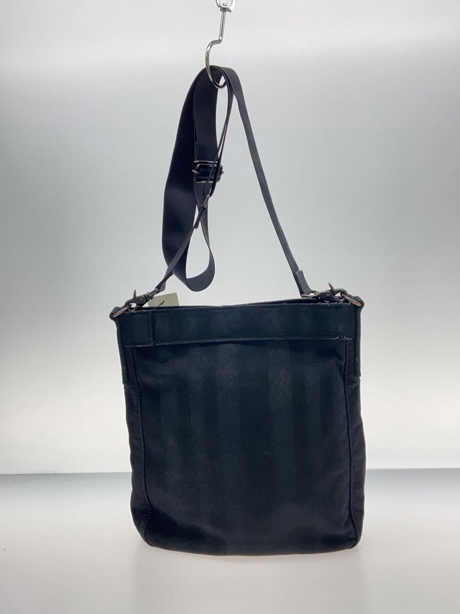 Authentic PORTER Black Shoulder Bag 7cm Deep 30cm Height 24cm Width