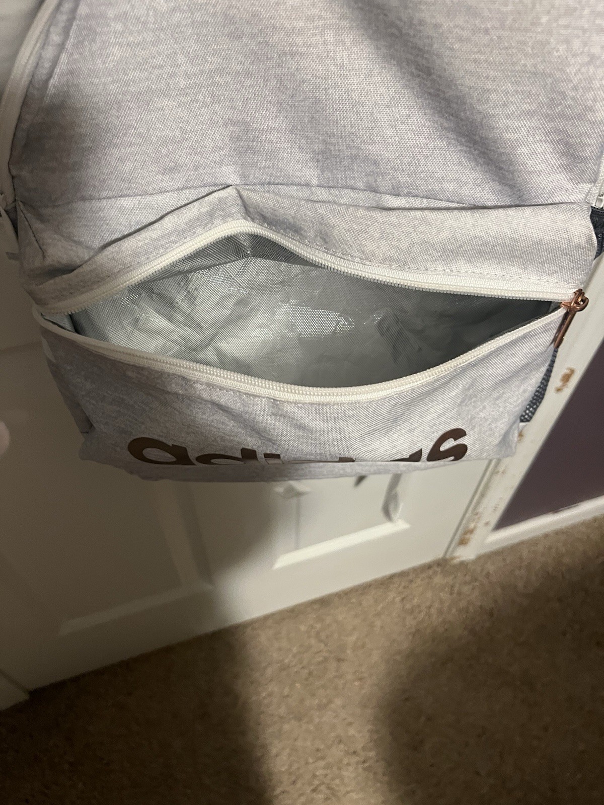 Adidas Backpack Light Grey