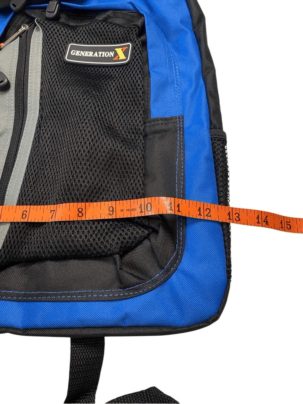 Overland Generation X Backpack Blue New With Tags School Hiking Laptop Bag