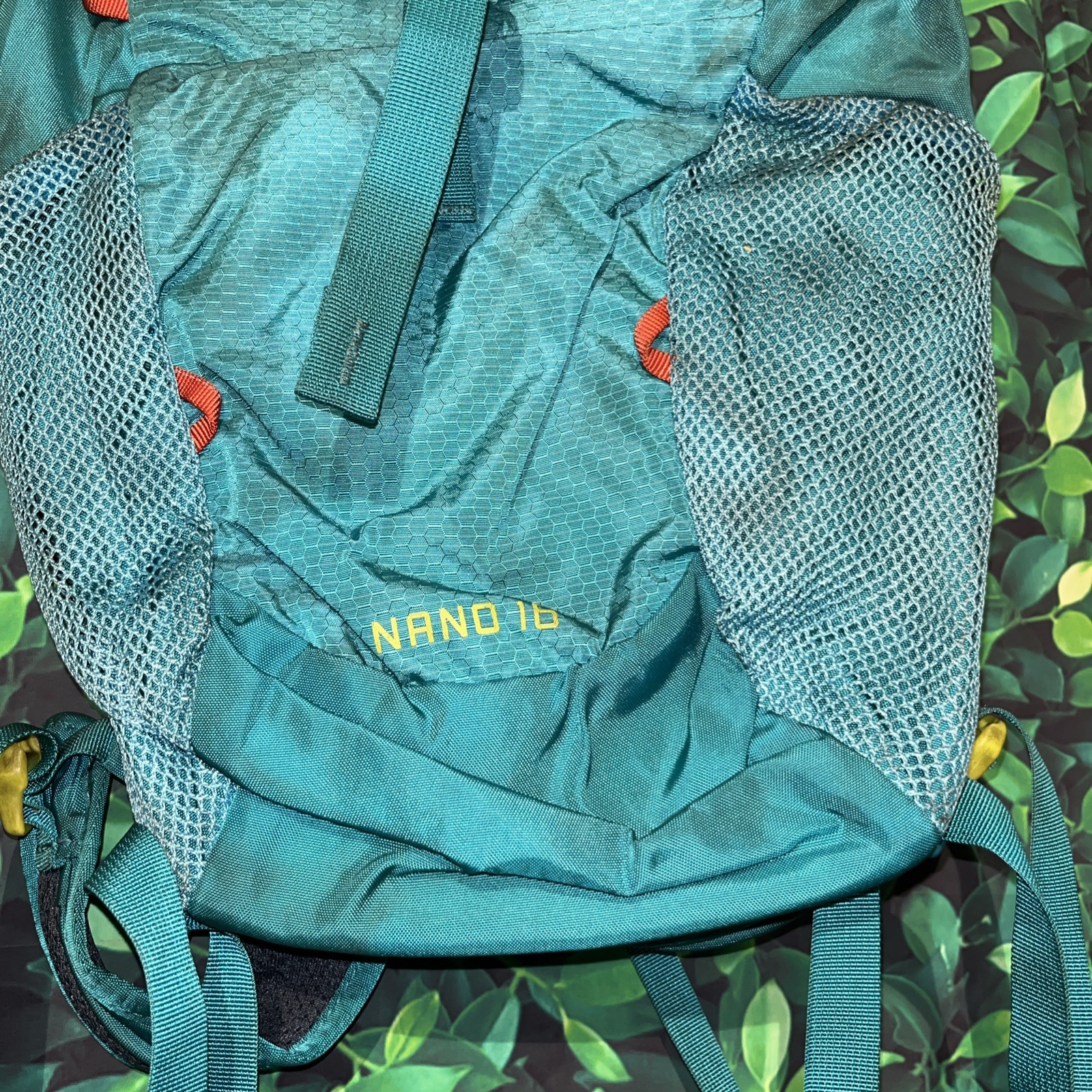 Gregory Teal Blue Nano 16 Backpack With Defects