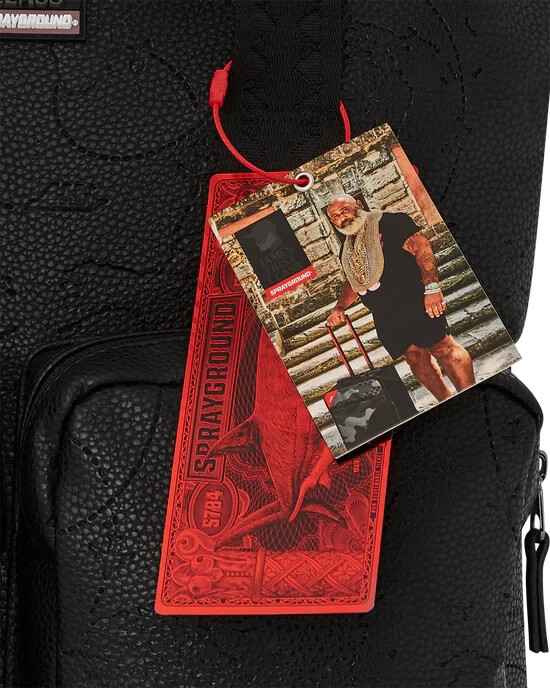 SPRAYGROUND JAMES FIRST CLASS TYCOON TRAVELER CROSSOVER MESSENGER BAG NEW w/TAGS