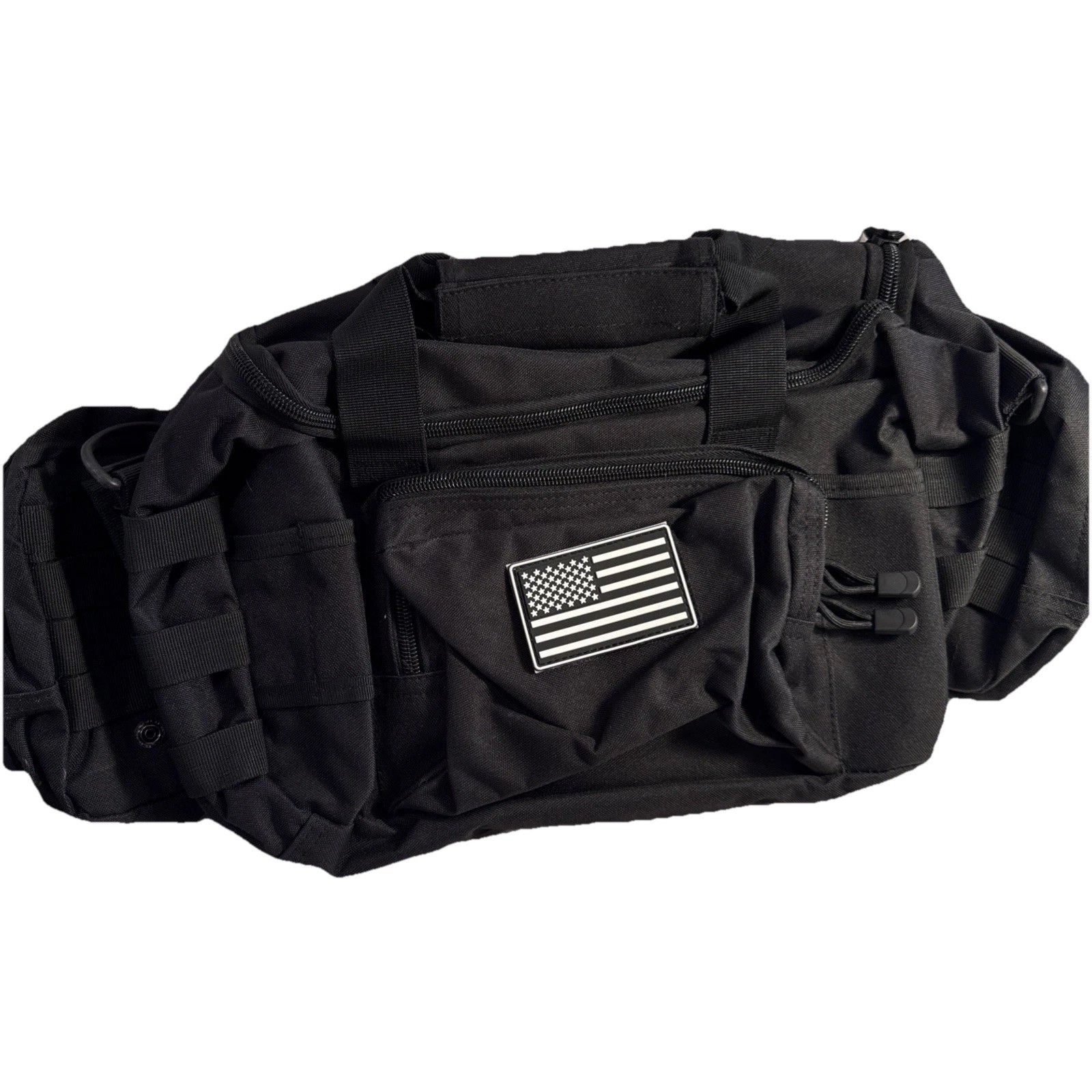 3 In 1 Tactical Military Backpack Travel Duffle Bag Weekend Gym Work Black NEW