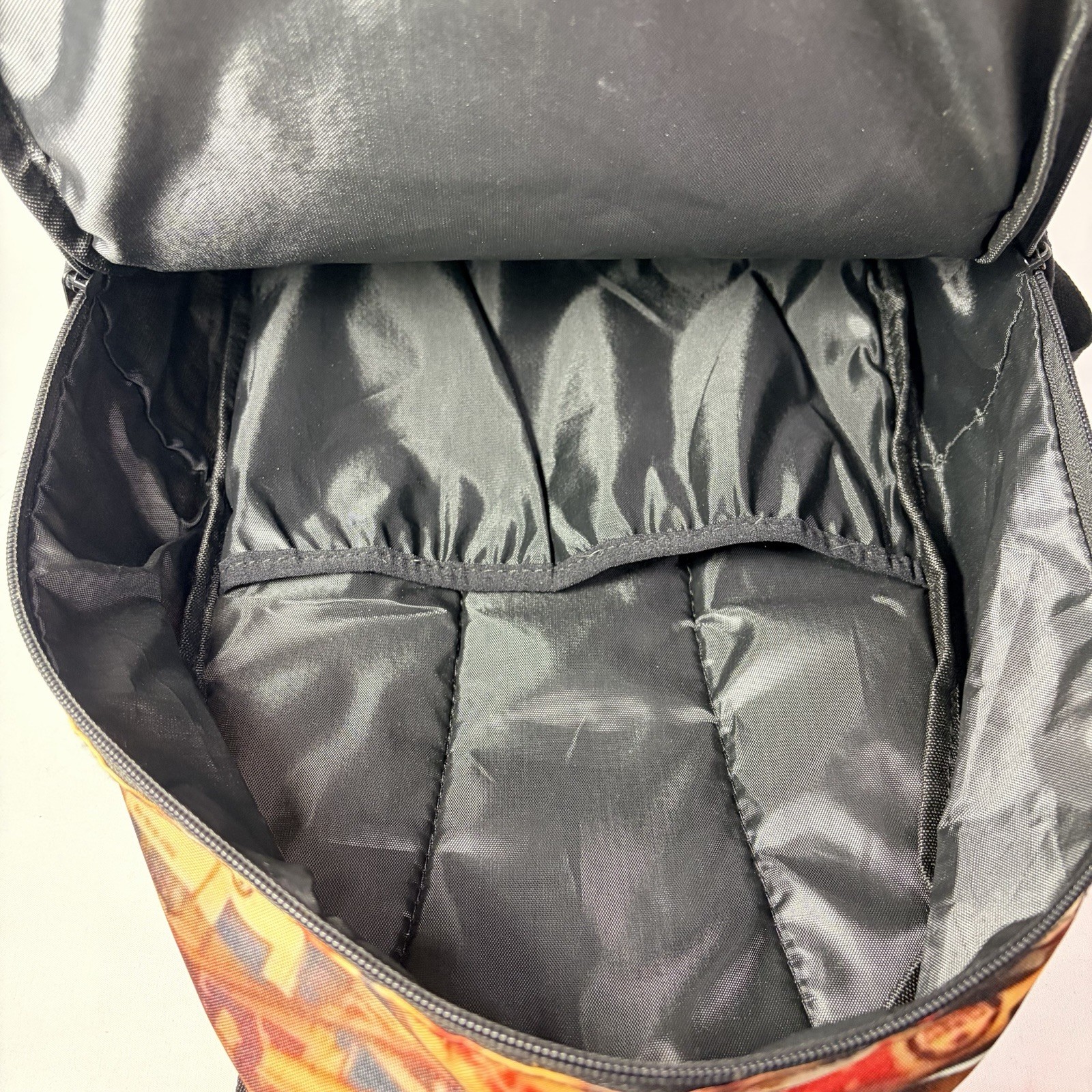 RAW Smoking Paper/Cones Branded Collage Logo Image Zipper Backpack New