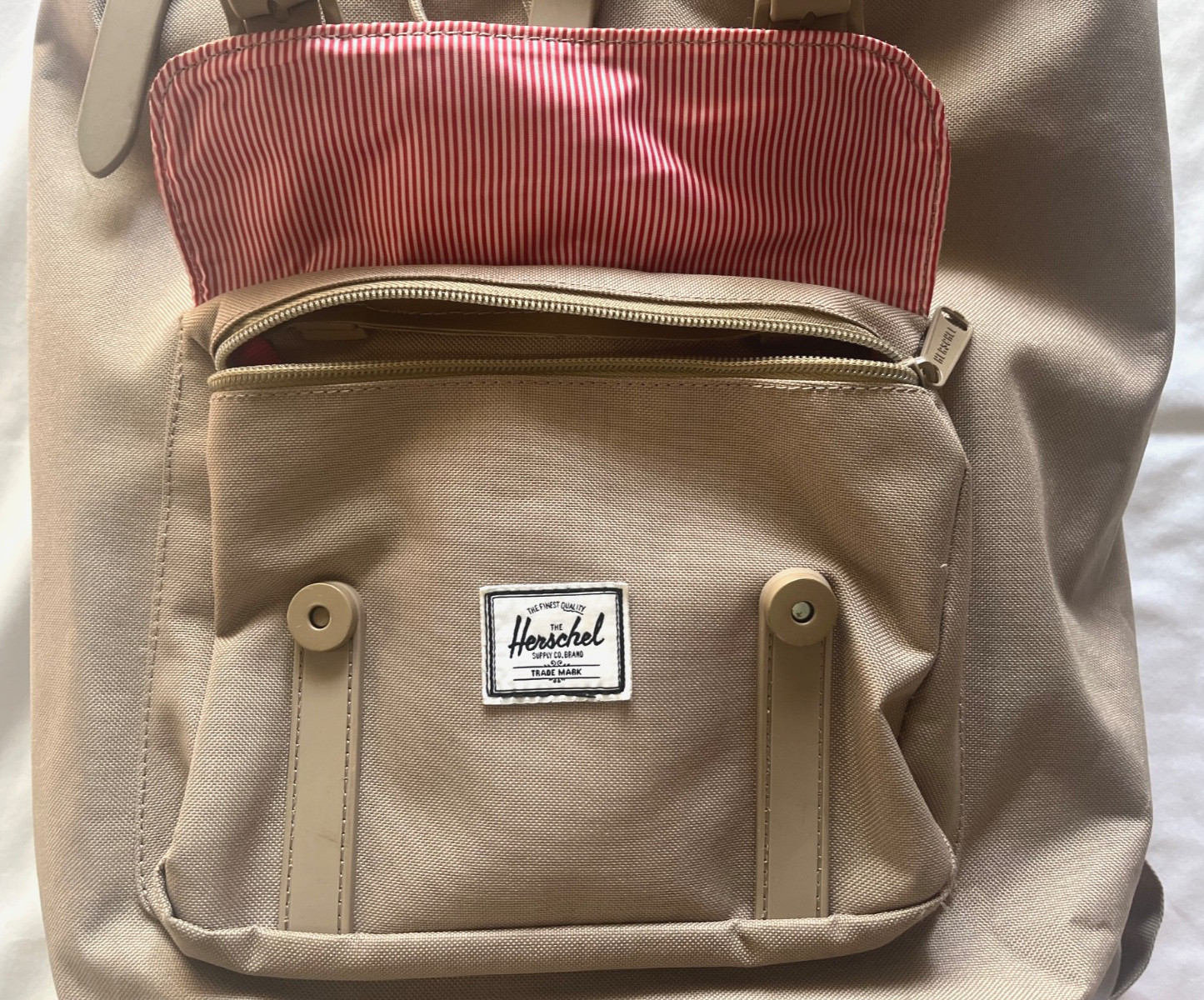Herschel Little America Backpack Khaki Color, China