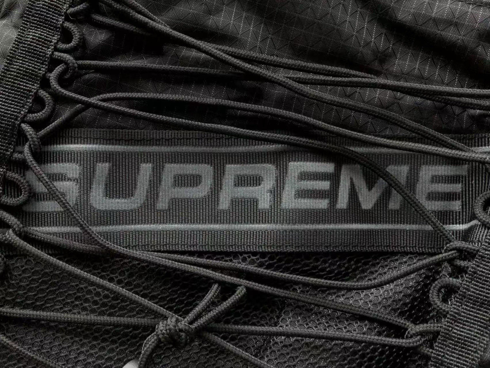 Supreme SS22 One Size Backpack – Black
