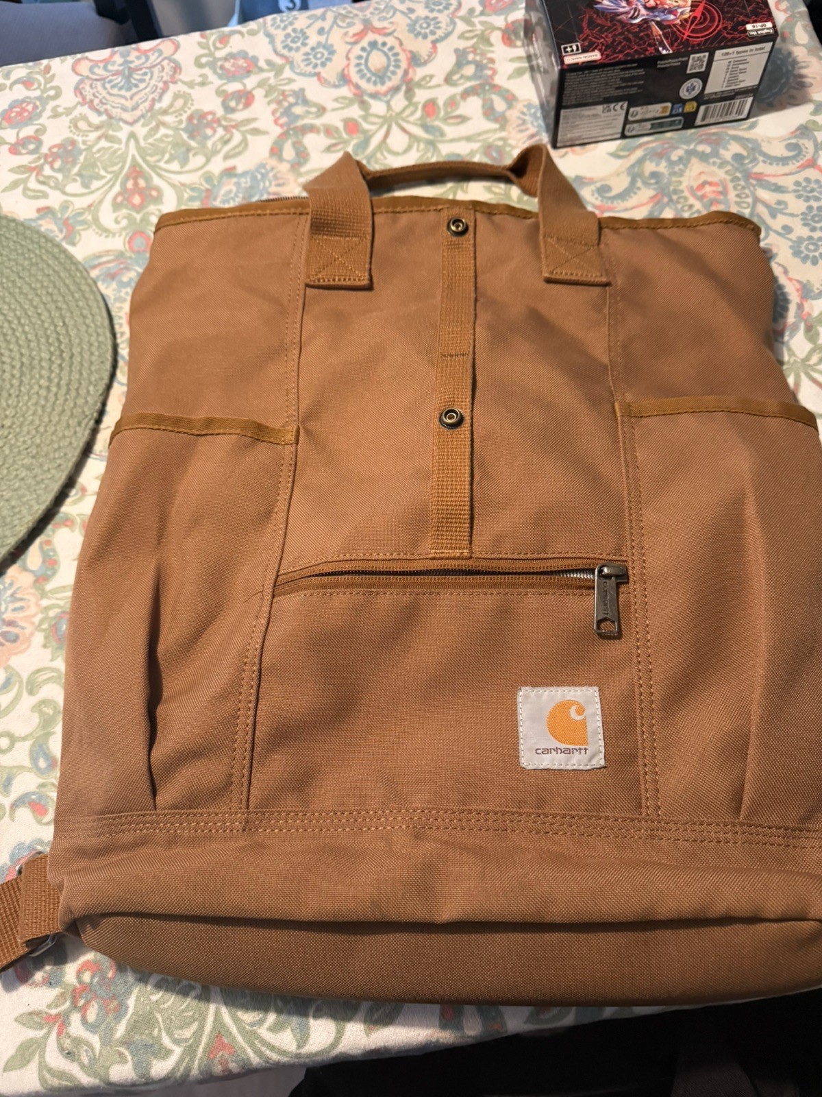 Carhartt Legacy Hybrid Convertible Backpack Tote Bag Carhartt Brown Unisex