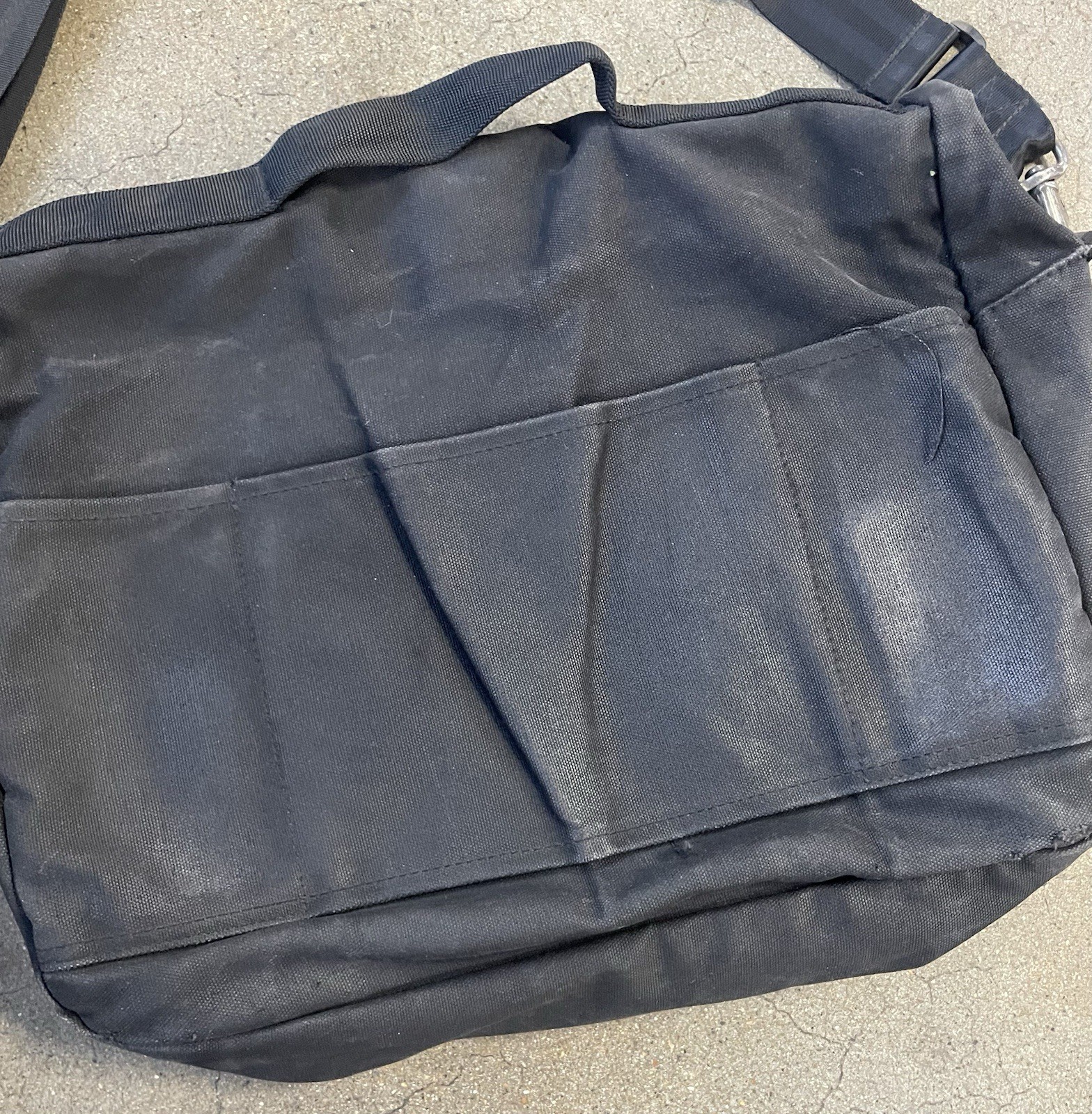 Chrome Industries Bag Messenger Made in USA Vintage 2000s Black Heavy Duty RARE!