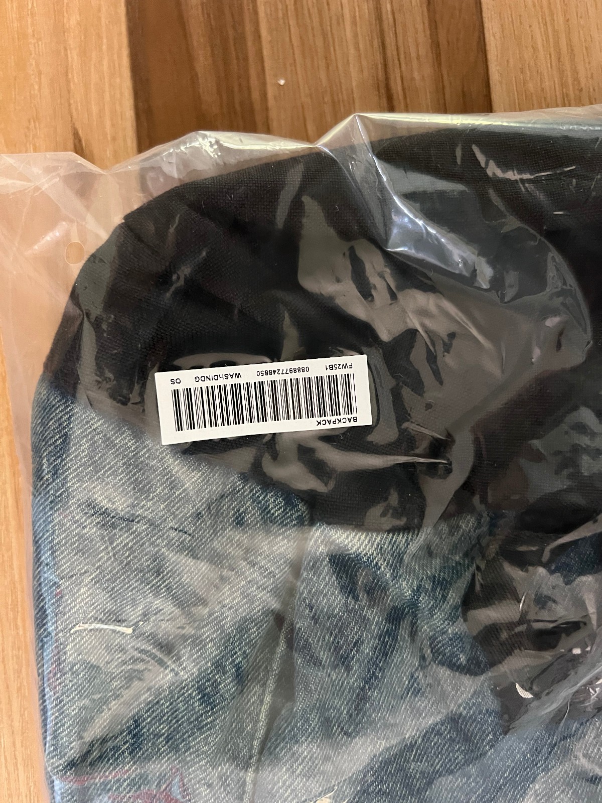 Supreme Denim Backpack – Washed Indigo