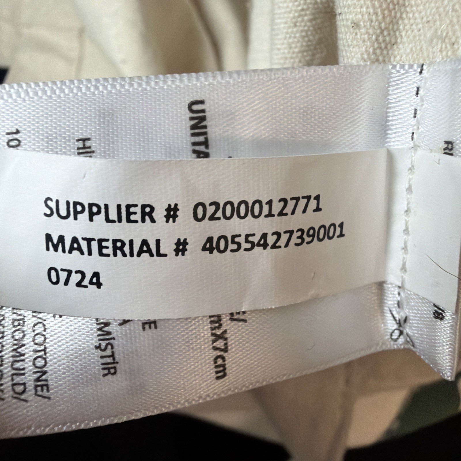 Rare Ralph Lauren Canvas Coffee Cup Logo Tote Shoulder Bag Cream From Japan