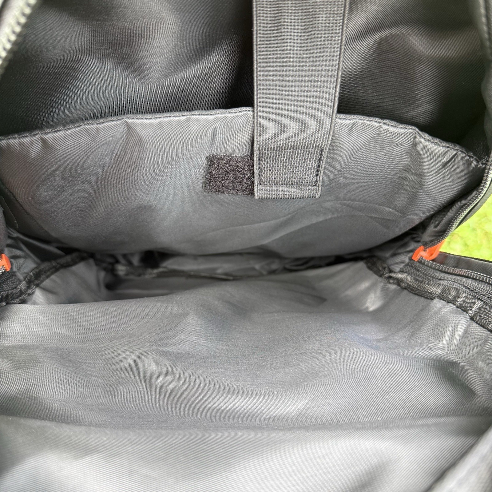 ATLEY JAMES Backpack Sling Bag Set Black Orange Travel School NEW NWT