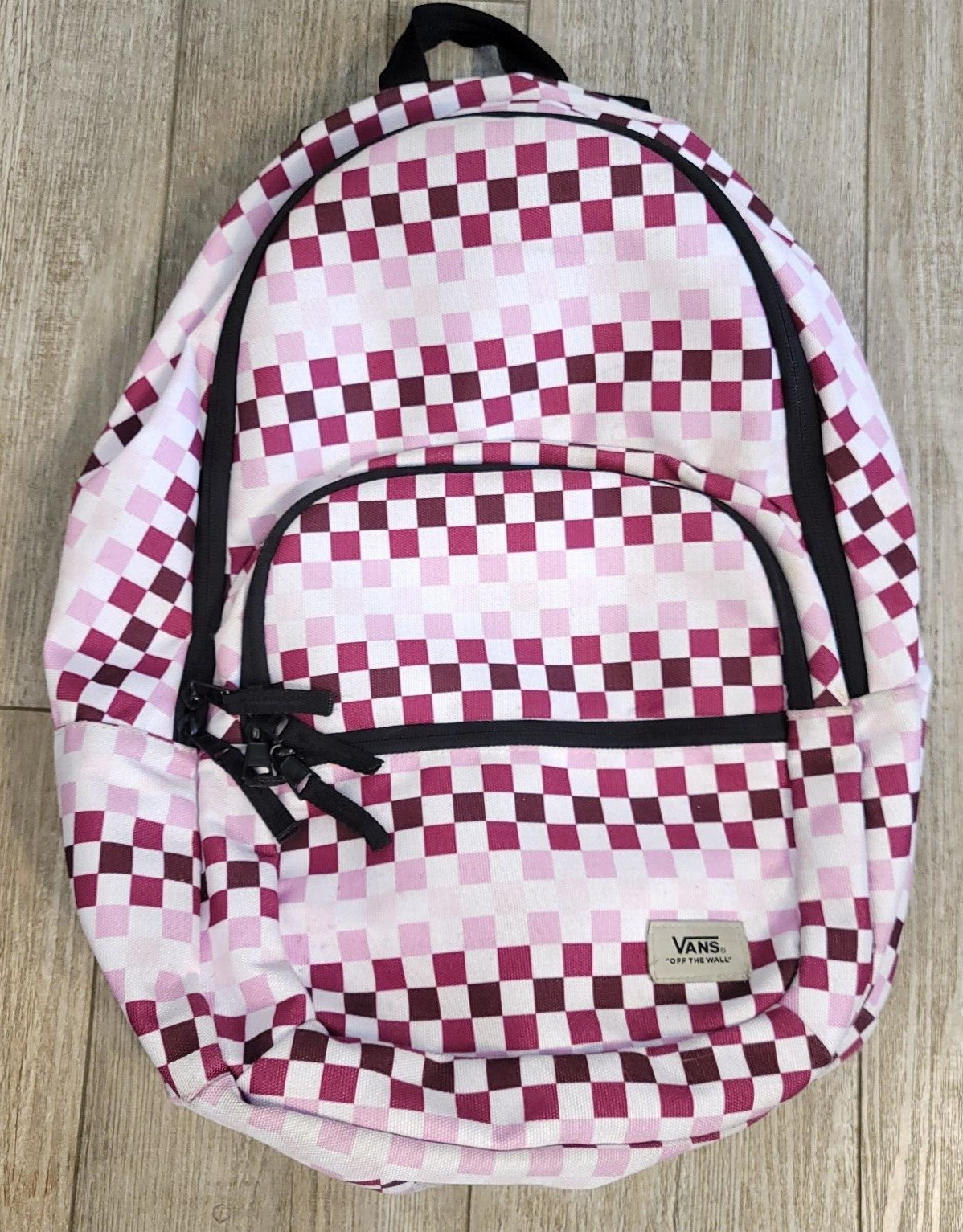 Vans Off The Wall Motivee 3 Backpack Multi Pink Multicolor Checkered