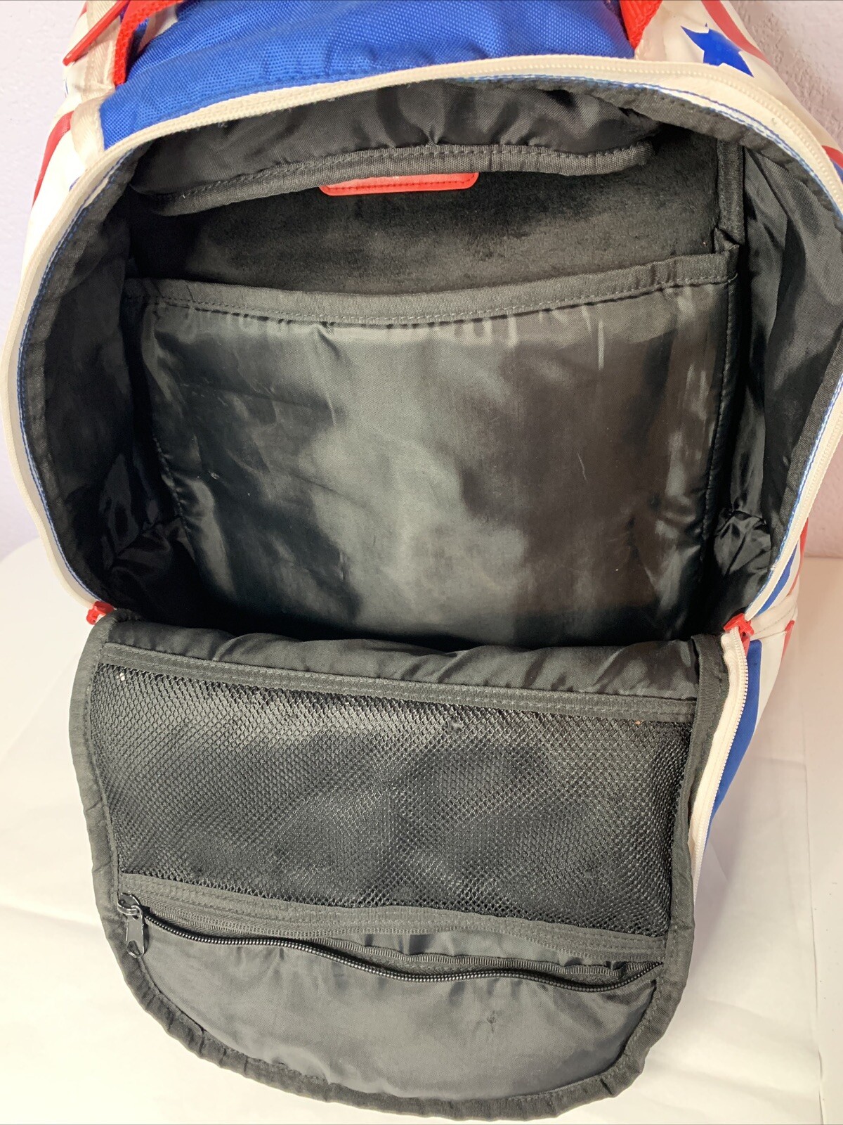 Sprayground Philadelphia 76ers NBA Lab Backpack Rare Phila Red White Blue