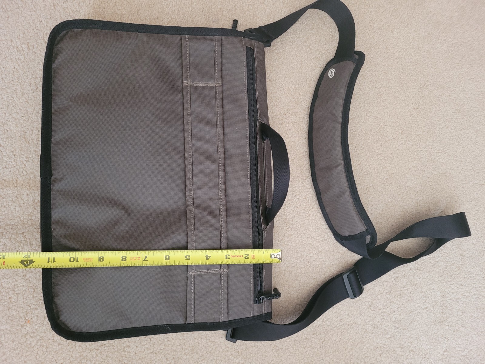 Timbuk2 Transit Briefcase/bag, dark Olive green 15x11x2