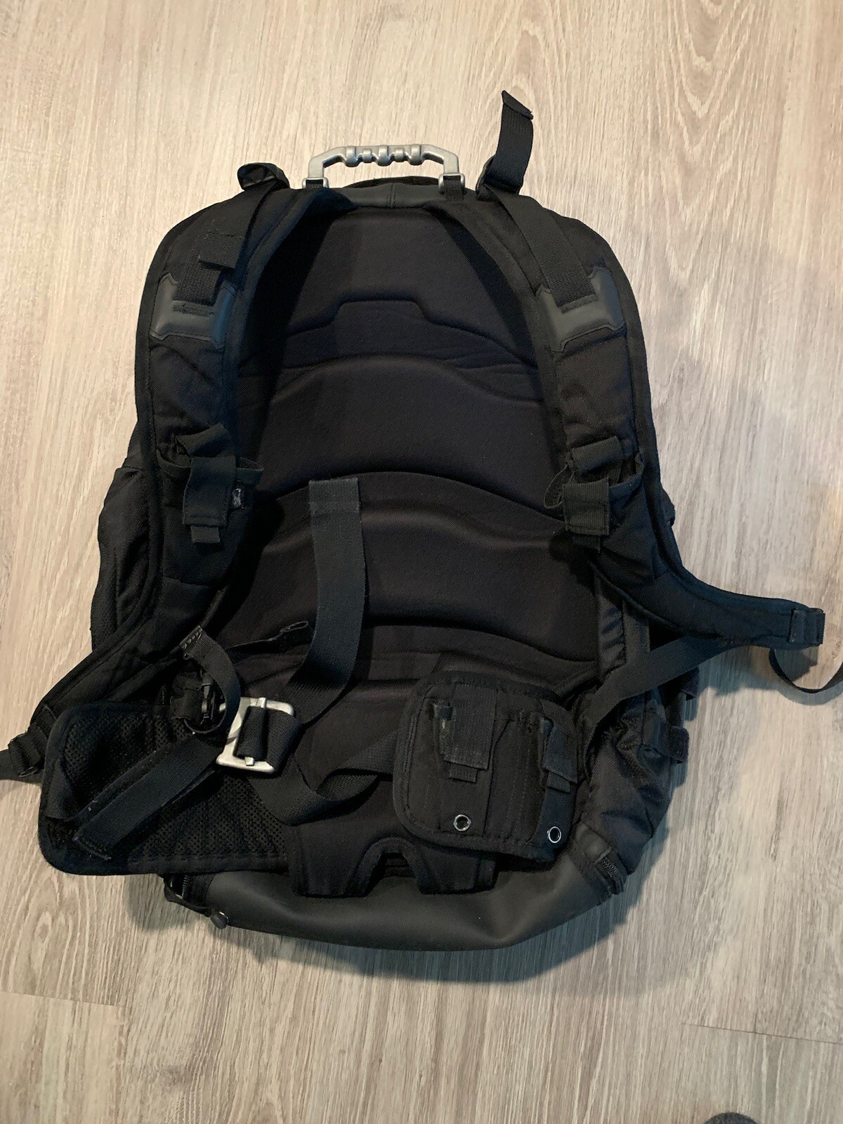 Oakley Backpack Stealth Black Tactical Field Gear Pack Bug Out Bag Used RARE $$