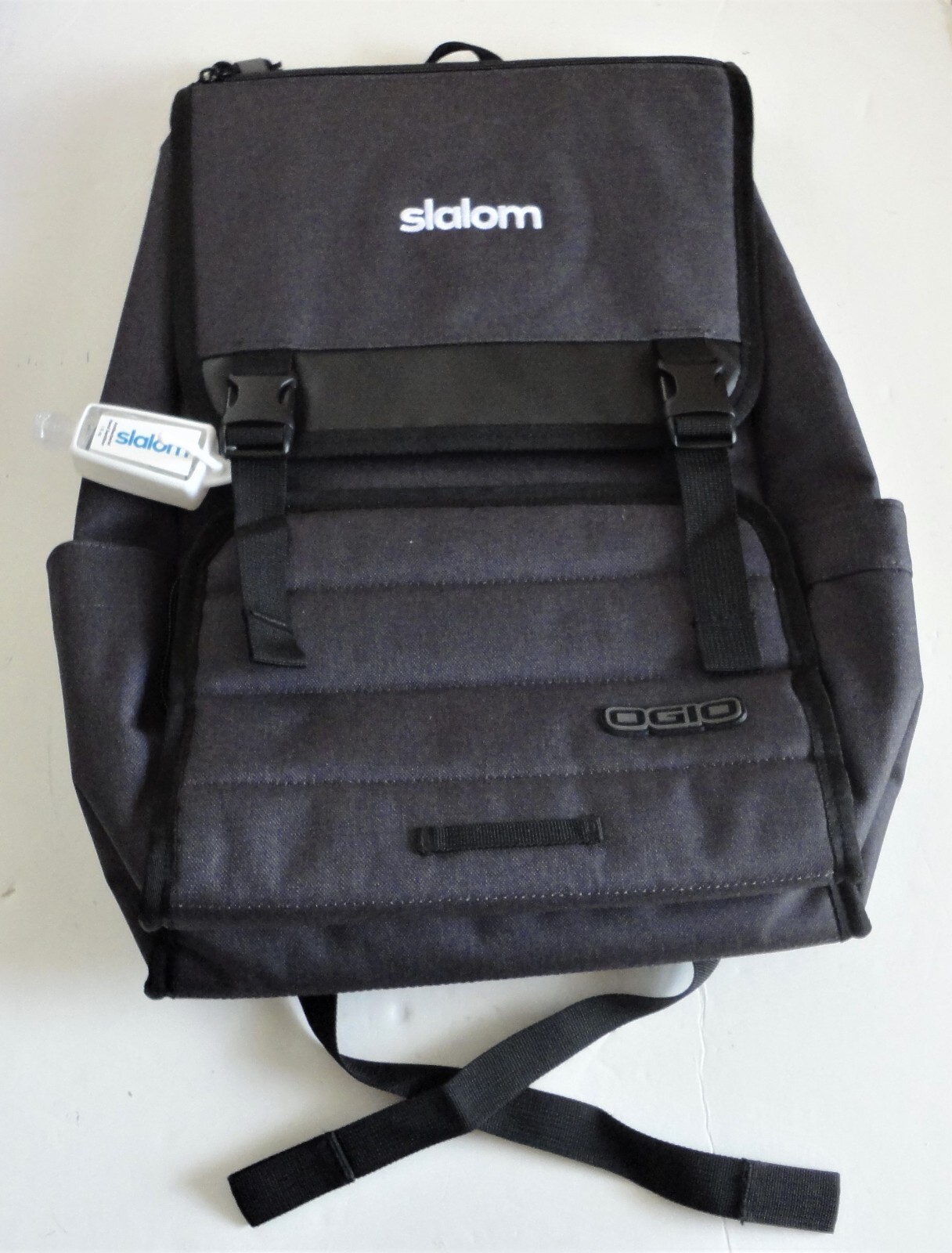 Mint Dark Gray Slalom Ogio 17″ Computer Book Travel Sporty Backpack