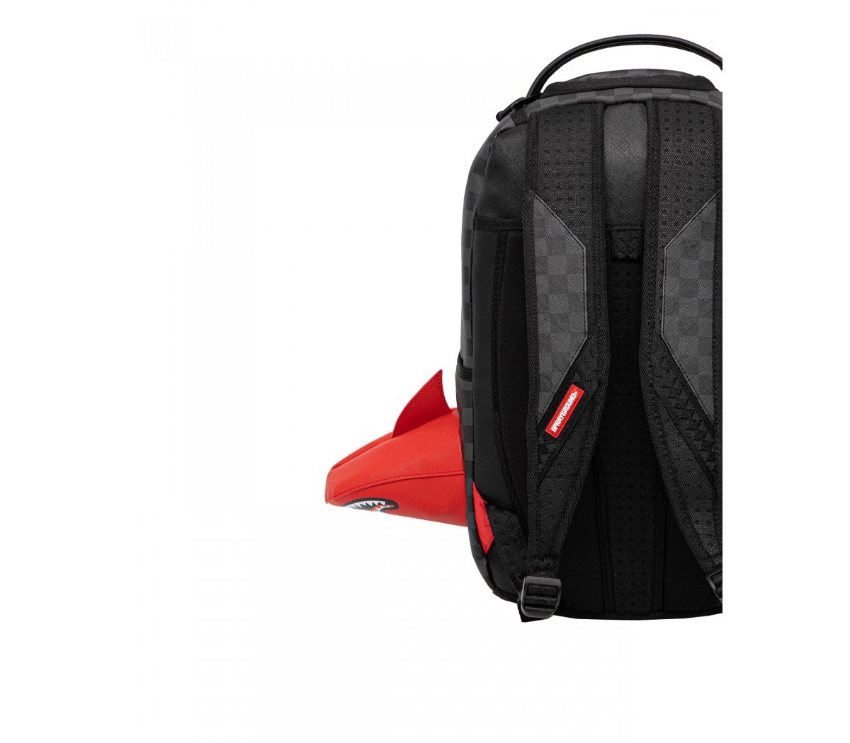 Sprayground Multicolor Backpack Shark Smashed Through Dlx Backpack