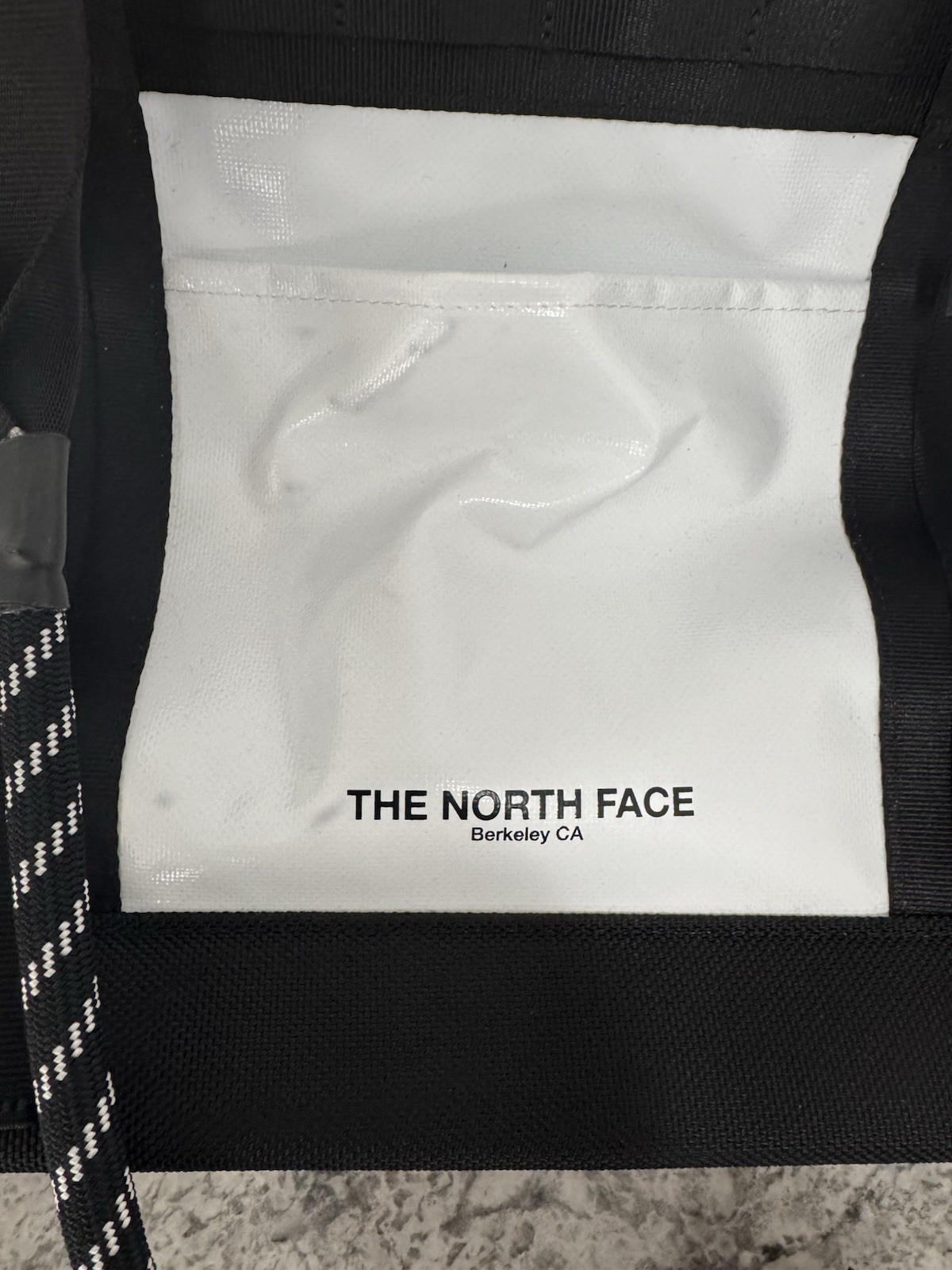 The North Face Base Camp Tote Bag Sample – TNF White/Black $175 MSRP