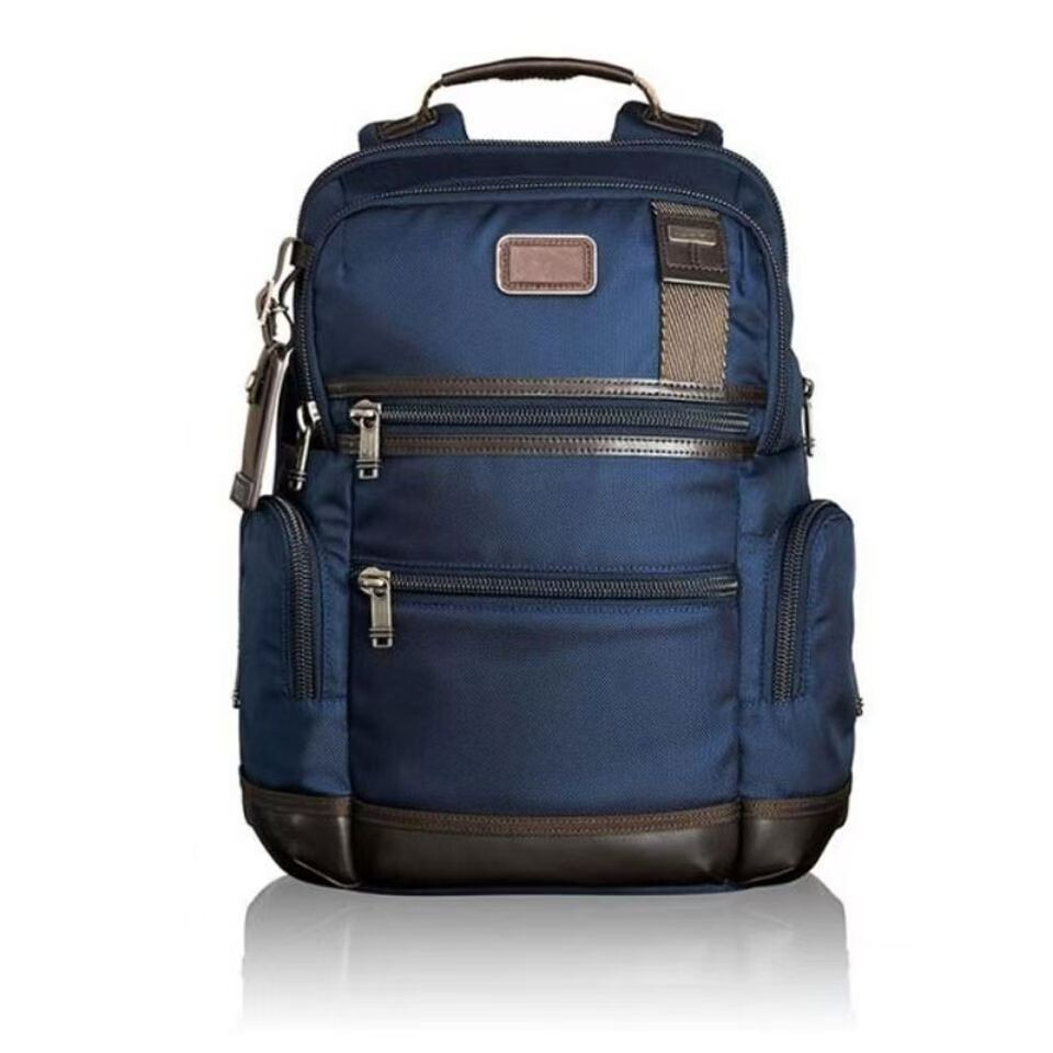 TUMI ALPHA BRAVO Expedition Flap Backpack blue 222681 Business Travel