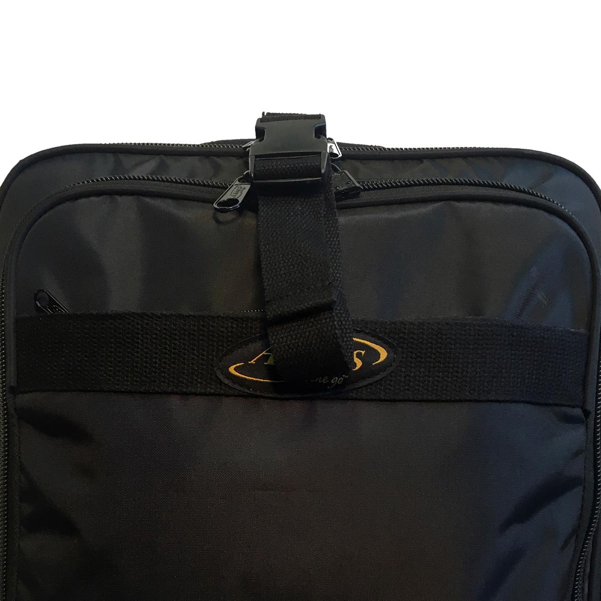 A.Saks 17″ Expandable Upright Under-the-Seat Carry-on Black One Size U4