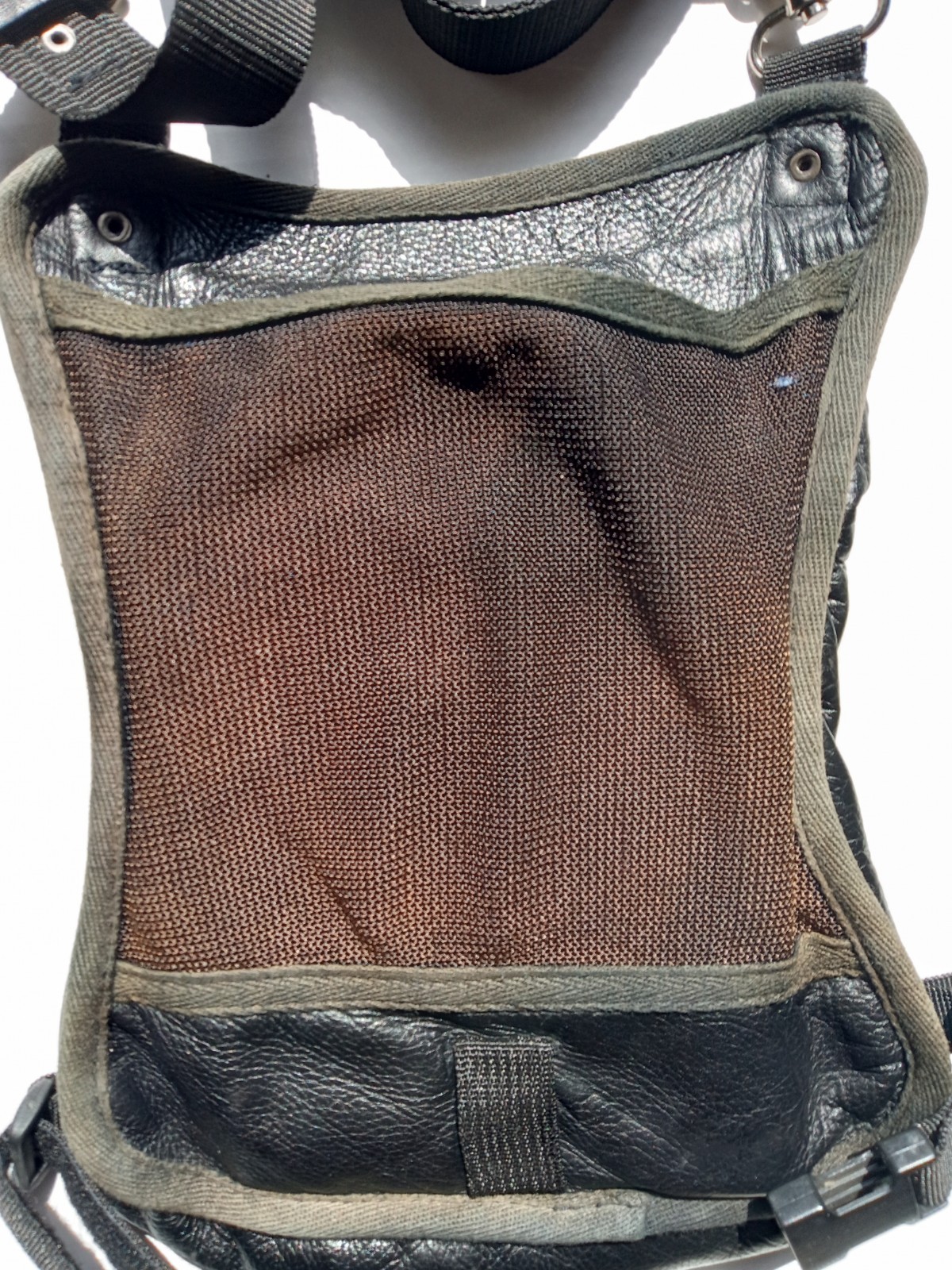 Milwaukee Cowhide Leather Conceal & Carry Waist Belt Thigh Bag Black