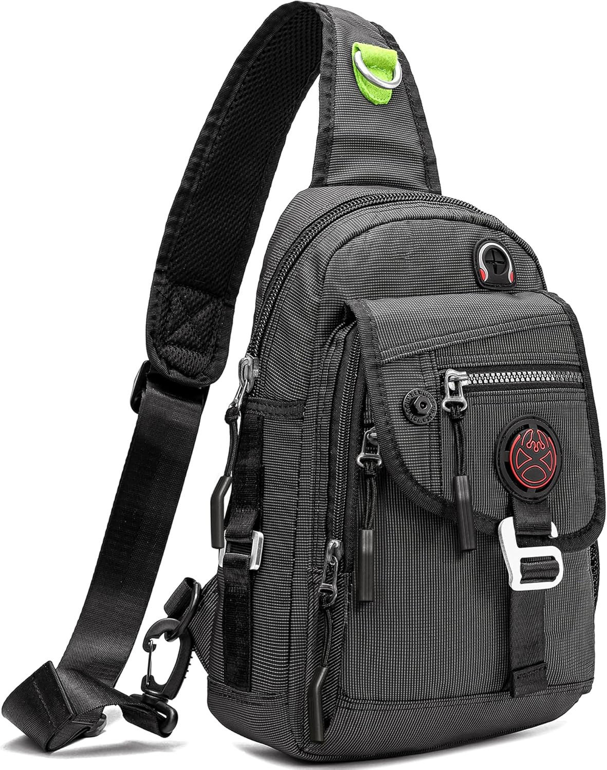 Sling Bag Chest Shoulder Backpack Crossbody Bags for Tablet Laptop Outdoor Hikin
