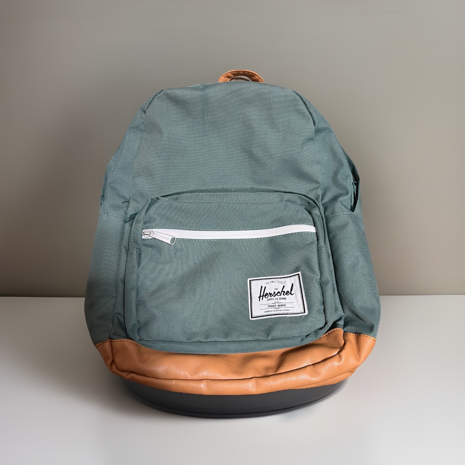 Herschel Supply Co. Retreat Canvas Laptop Backpack Sage Green