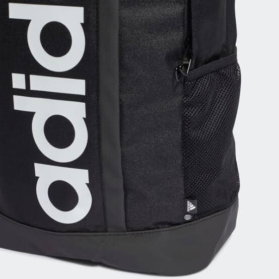 Adidas Essentials Linear 22.5L Backpack School/Work/Sport Black-White FREE SHIP
