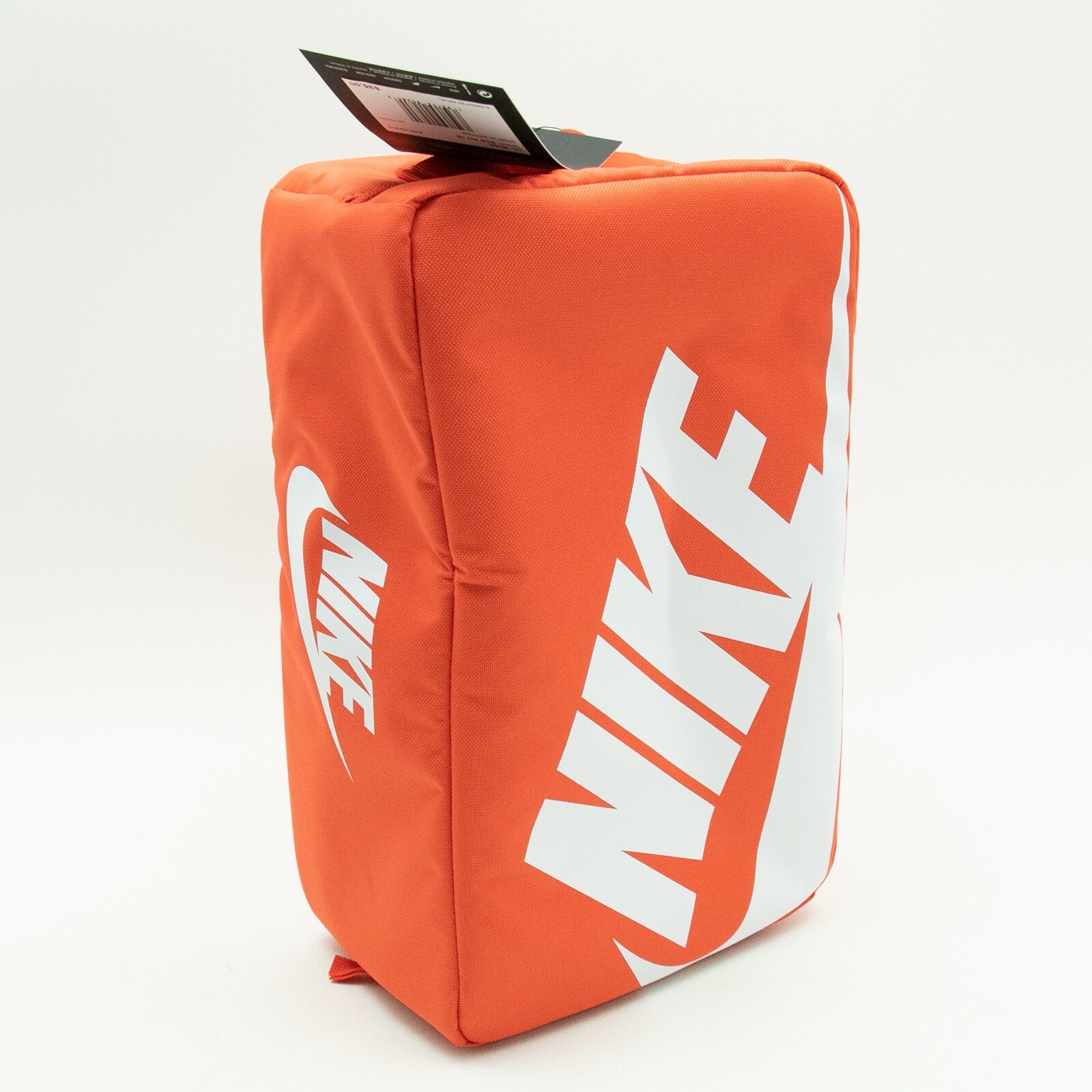 NIKE SHOE BOX ZIP BAG ORANGE WHITE SHOEBOX BAG BA6149-810 NEW