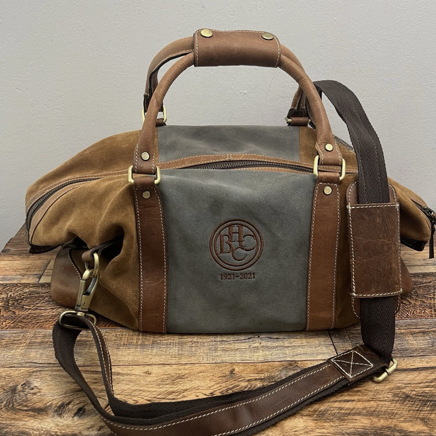 FH Wadsworth NYC – BHCC 1921 – 2021 Brown Duffel Bag