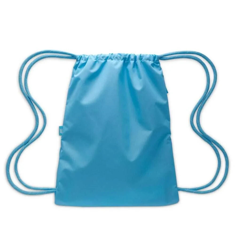 Nike Logo Gym Cinch Sack Drawstring Bag Soccer Blue Backpack DC4245 407 New