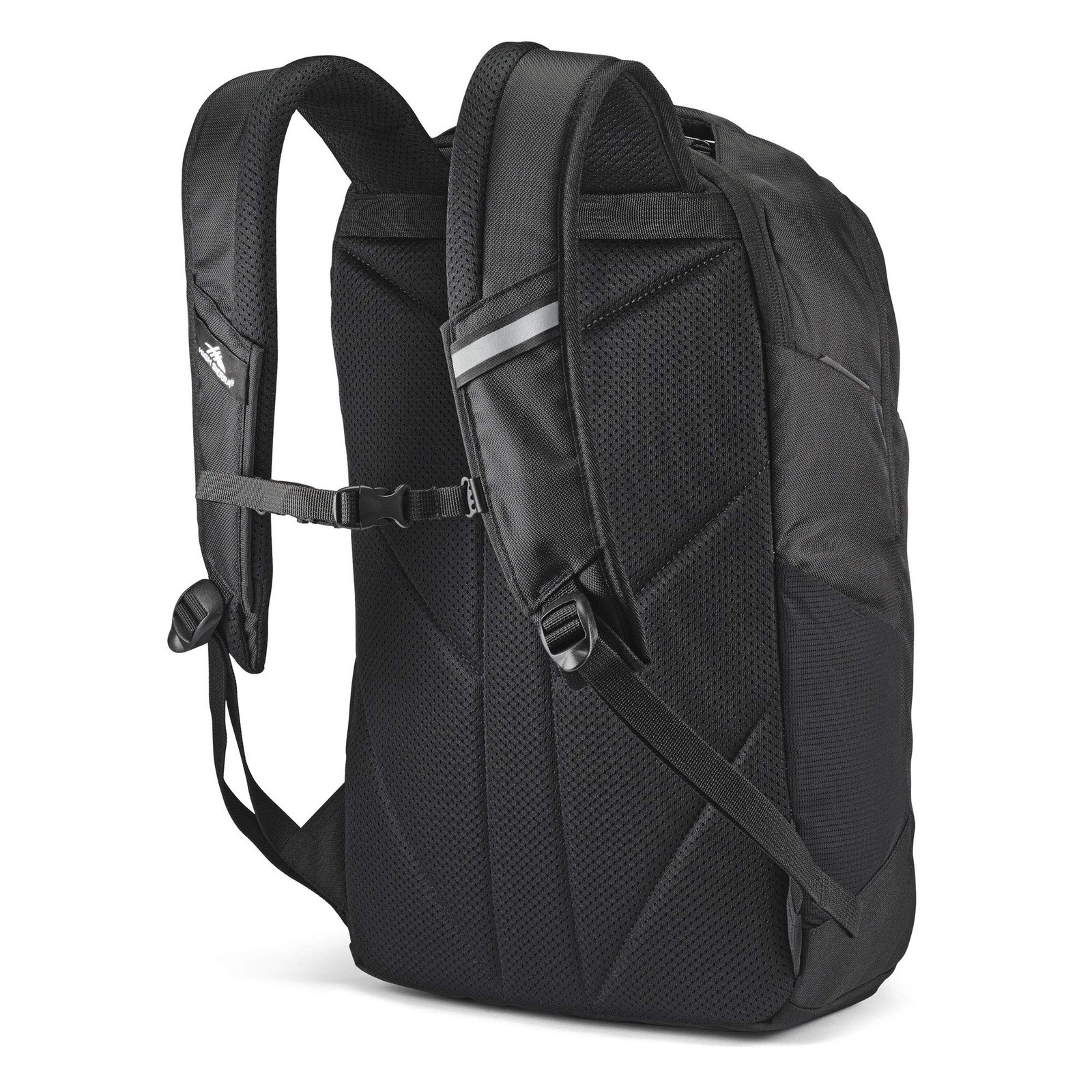 Swerve Backpack with Laptop Pocket + Sleeve, Fits most 17” Laptops, 27L, Black