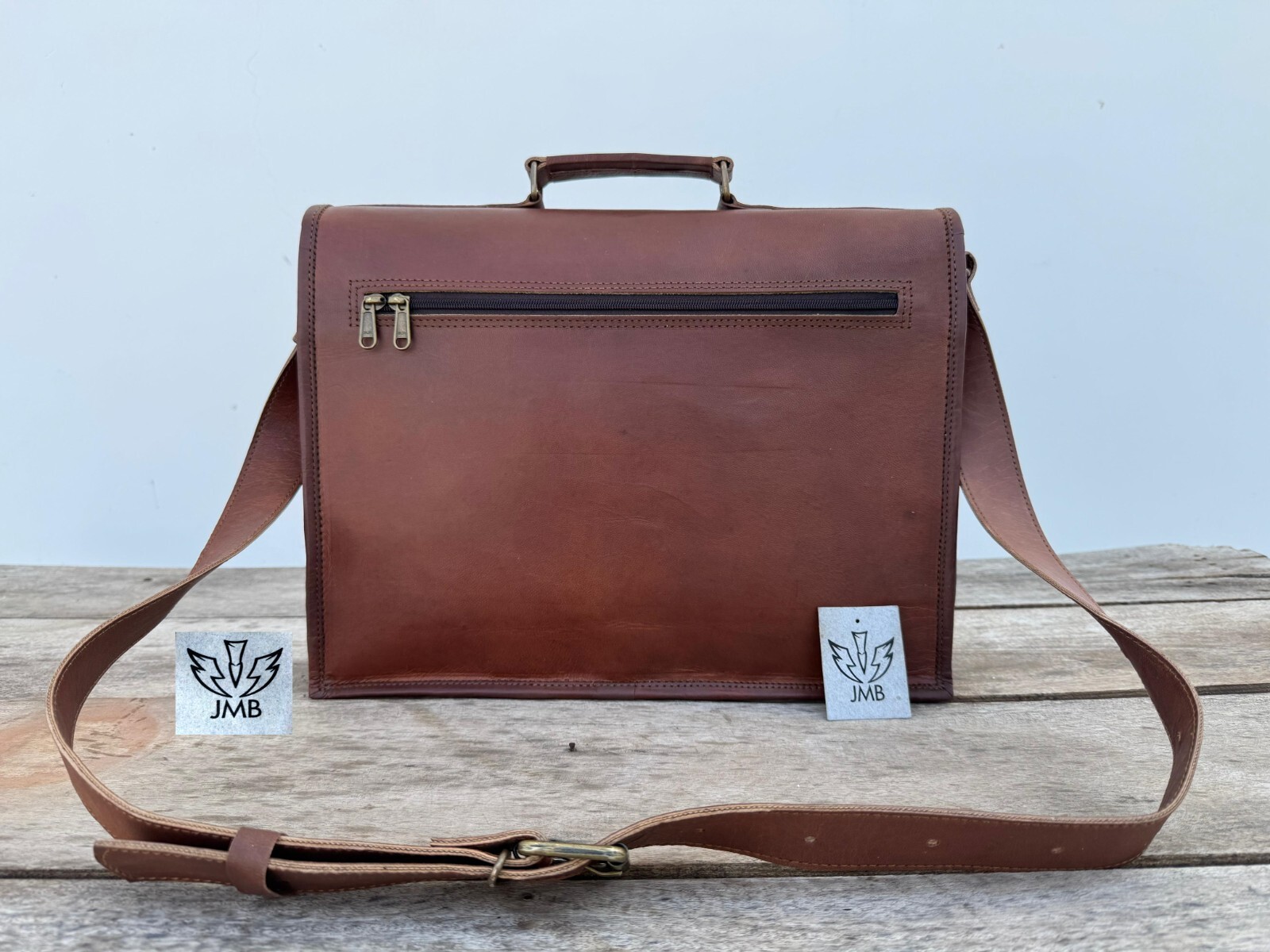 Genuine Men’s Handmade Leather Backpack Bag Travel Laptop New Rucksack