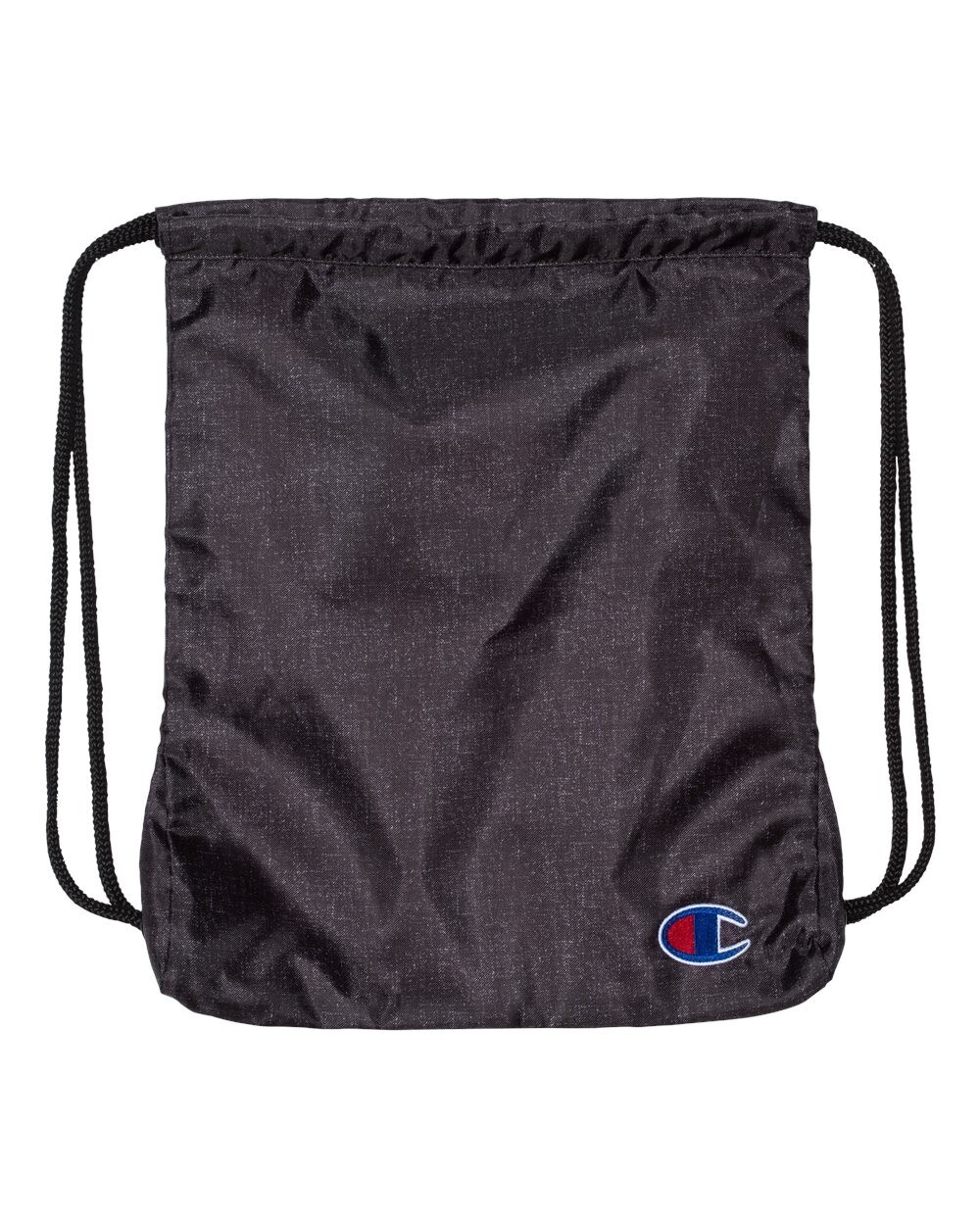 Champion – Drawstring Carry Sack Bag – Heather Black