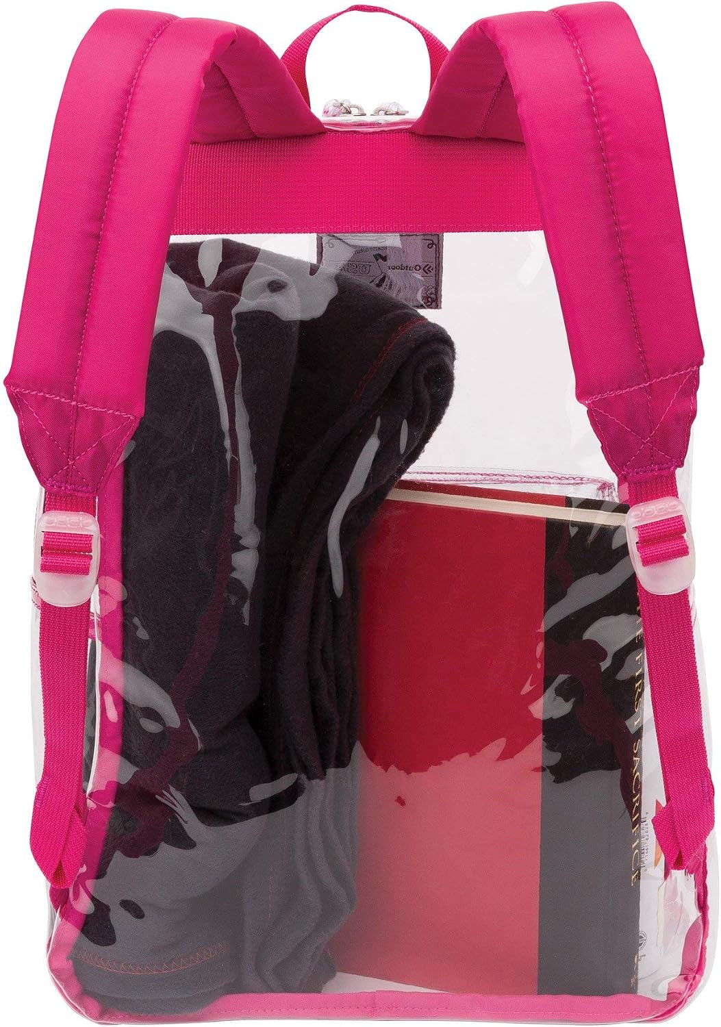 Clear Pass Daypack (Pink Peacock) (Black)