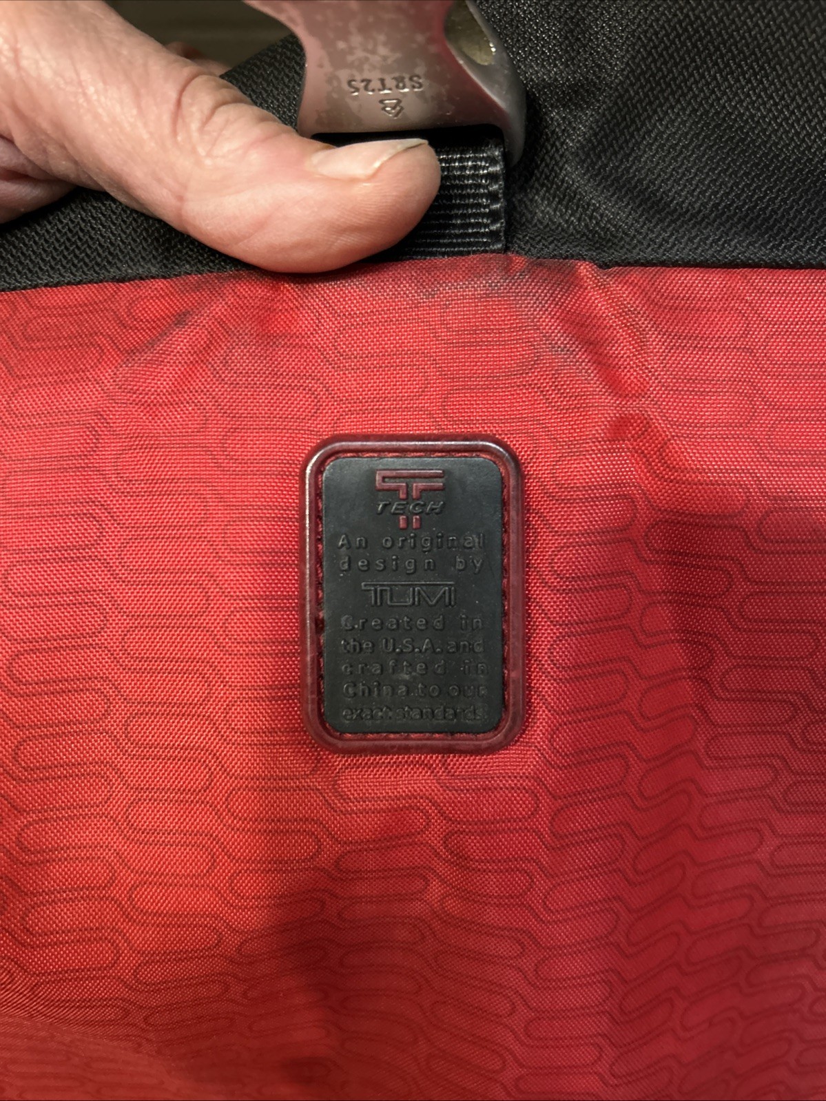 TUMI T-TECH MESSENGER Bag LAPTOP Briefcase Black Travel Padded Shoulder