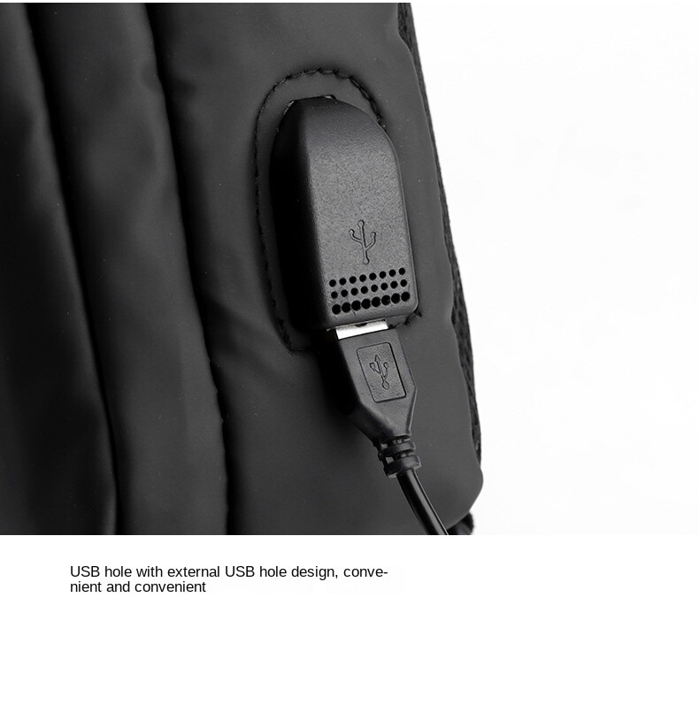 Men’s Single Shoulder Crossbody Bag, Sports Shoulder Bag, Leisure Backpack