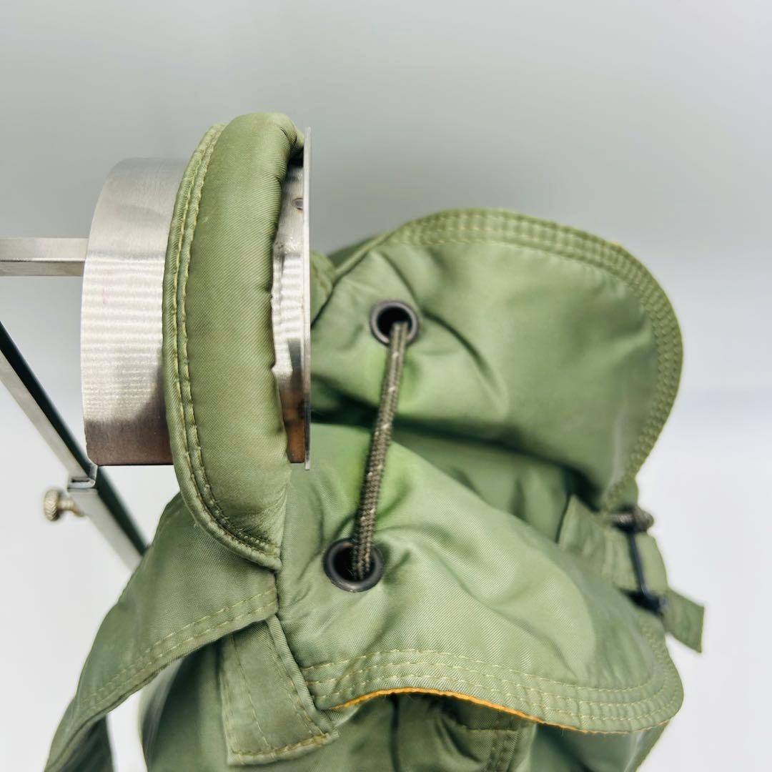 PORTER TANKER Backpack Sage Green Nylon Daypack 14L Yoshida Japan from japan