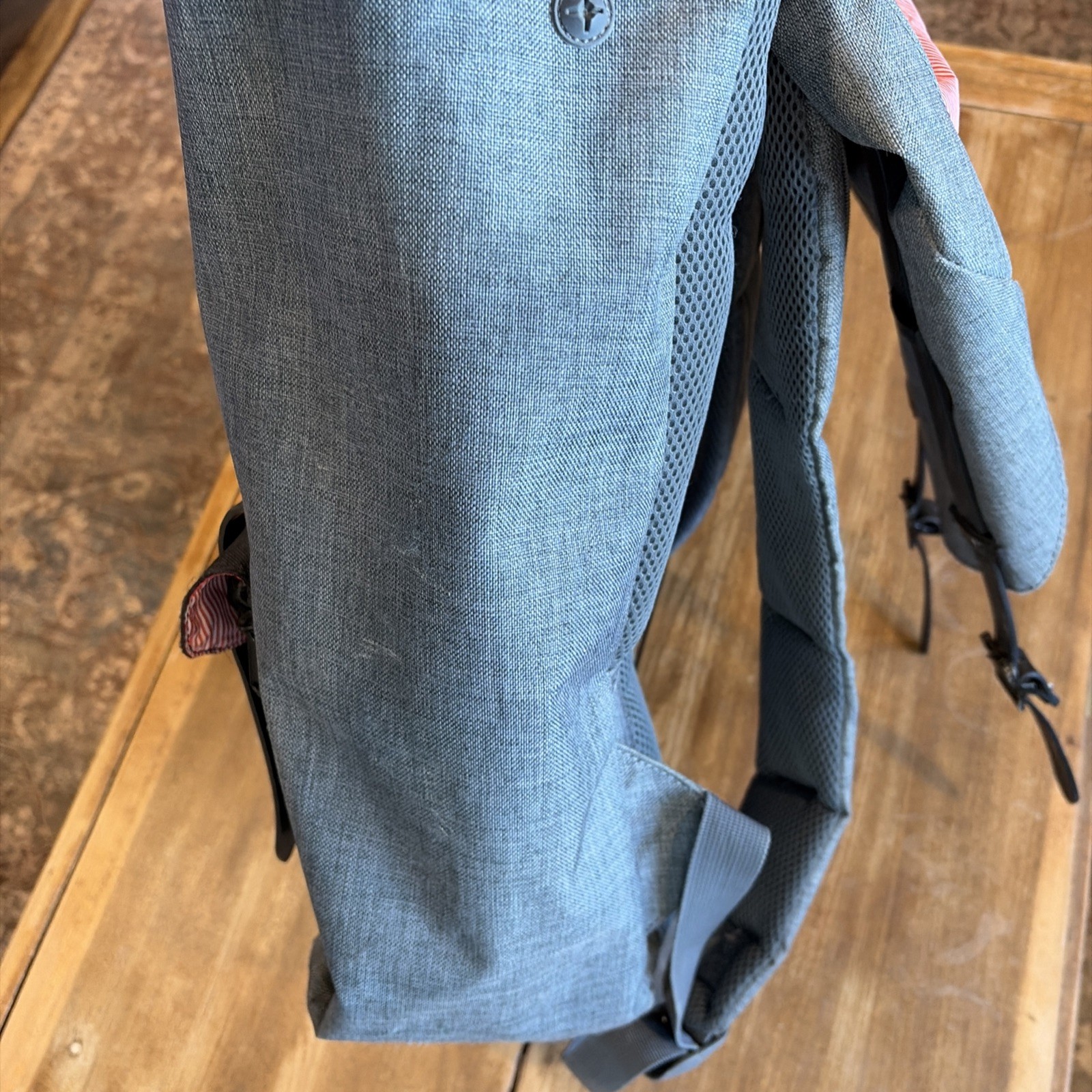 Herschel Supply Co Little America Backpack Gray Top Loading Back