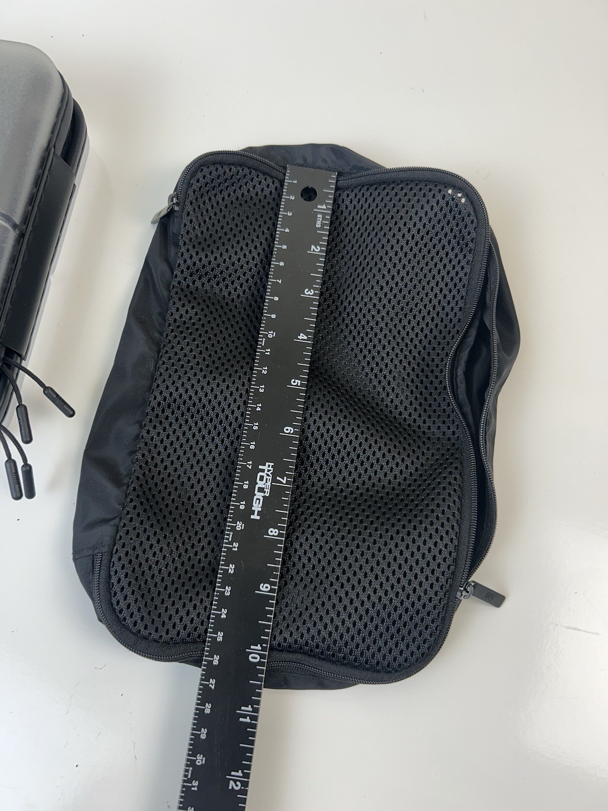 July Luggage Black 2 Packing Cubes & Tech Case