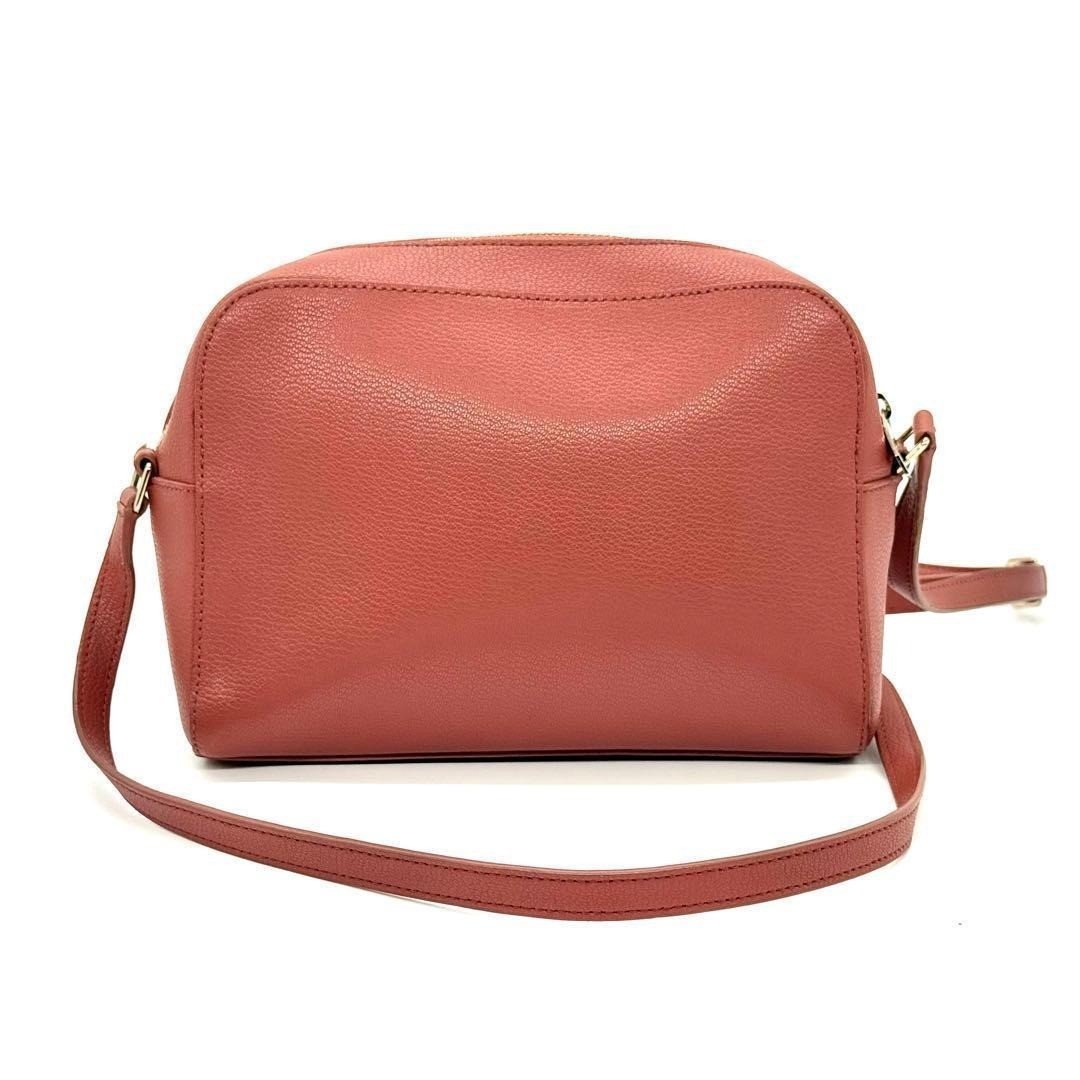 PAUL SMITH Shoulder Bag Brown Crossbody Leather Signature Multi Stripe Genuine