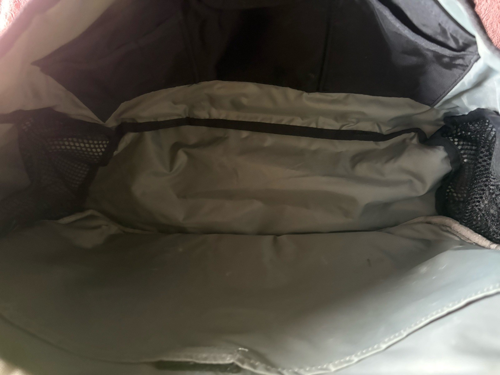 Vintage Timbuk2 Black Gray Rare Design Large Messenger Carry Bag-See Description