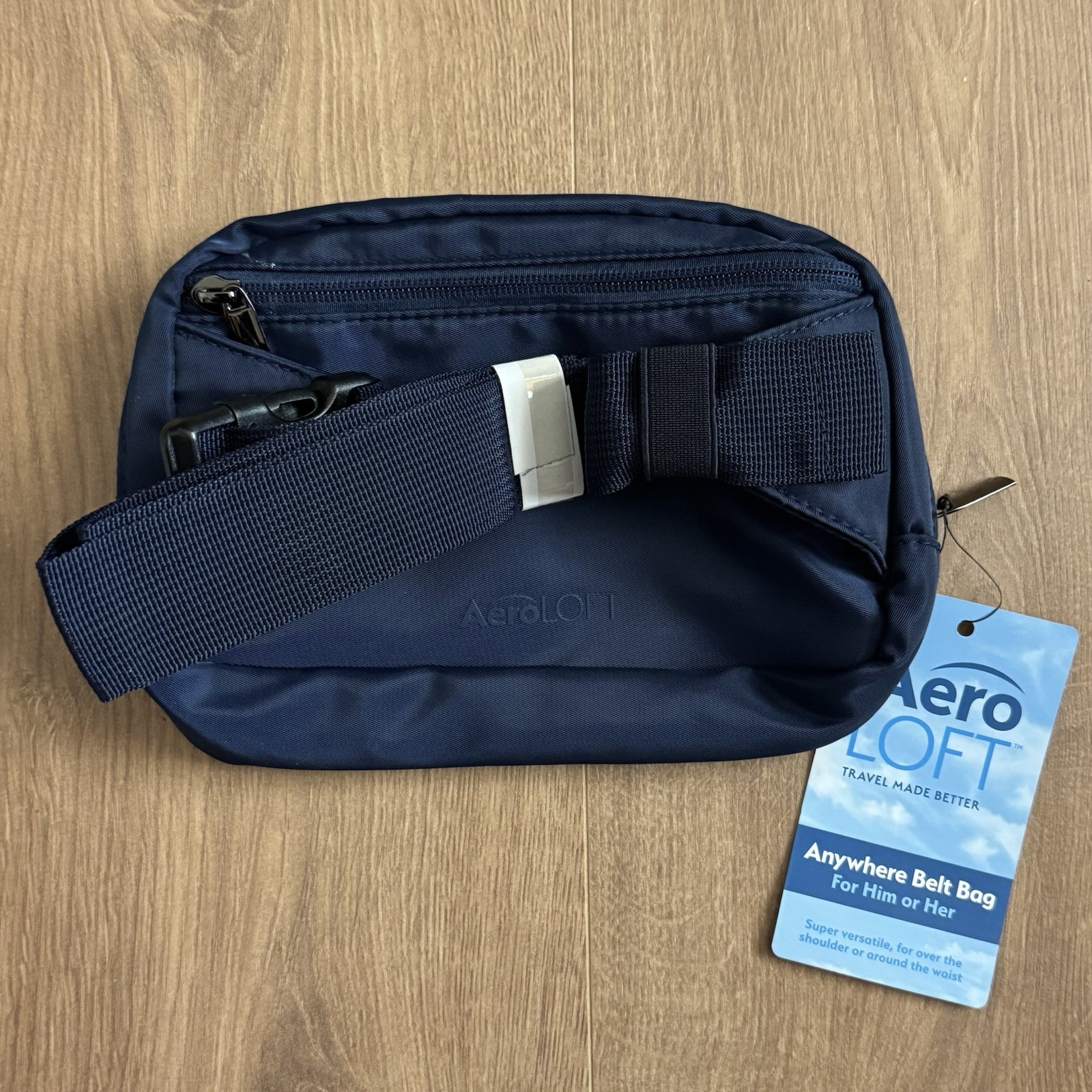 Sony Alpha Camera Event Fanny Pack Waist Belt Bag Navy Blue NWT AeroLOFT Promo