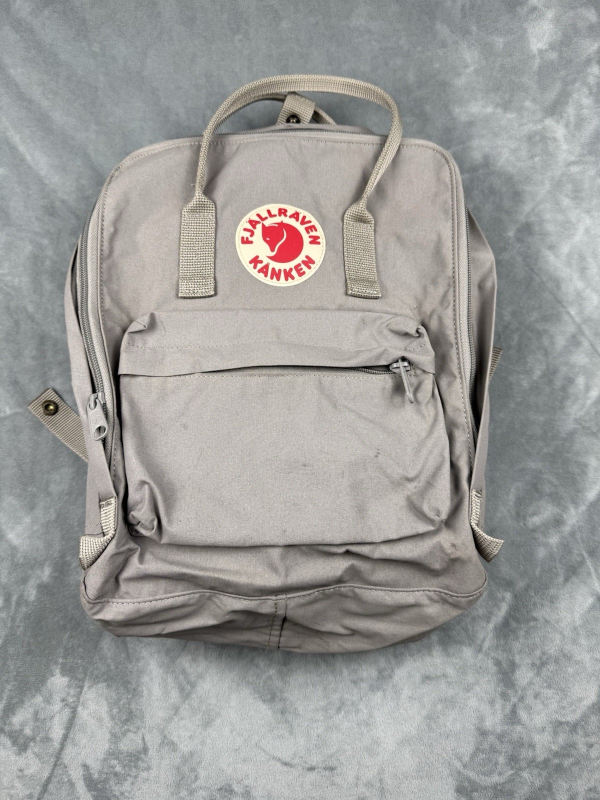 Fjallraven Kanken 23510 Flint Grey Backpack With Seat Rest