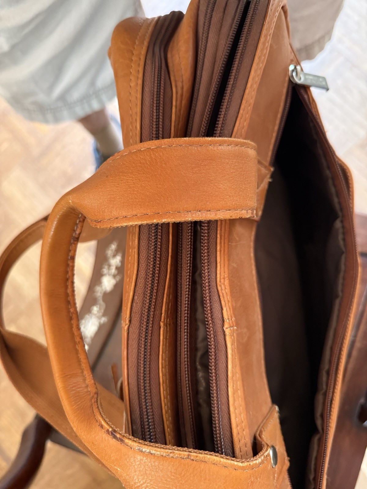 Leather Briefcase Bag