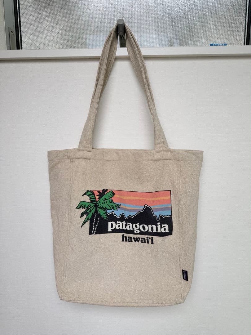 Patagonia Hawaii Limited Tote Bag Recycled Cotton Polyester Near Mint