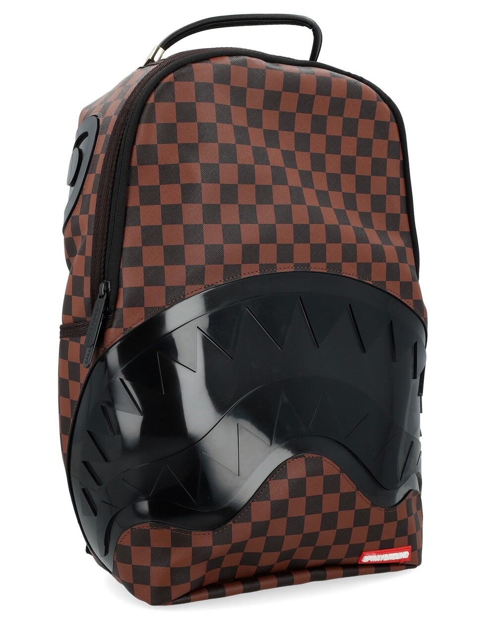 Sprayground White Backpack Scream Shark Bite Gym School Books Bag In Paris New