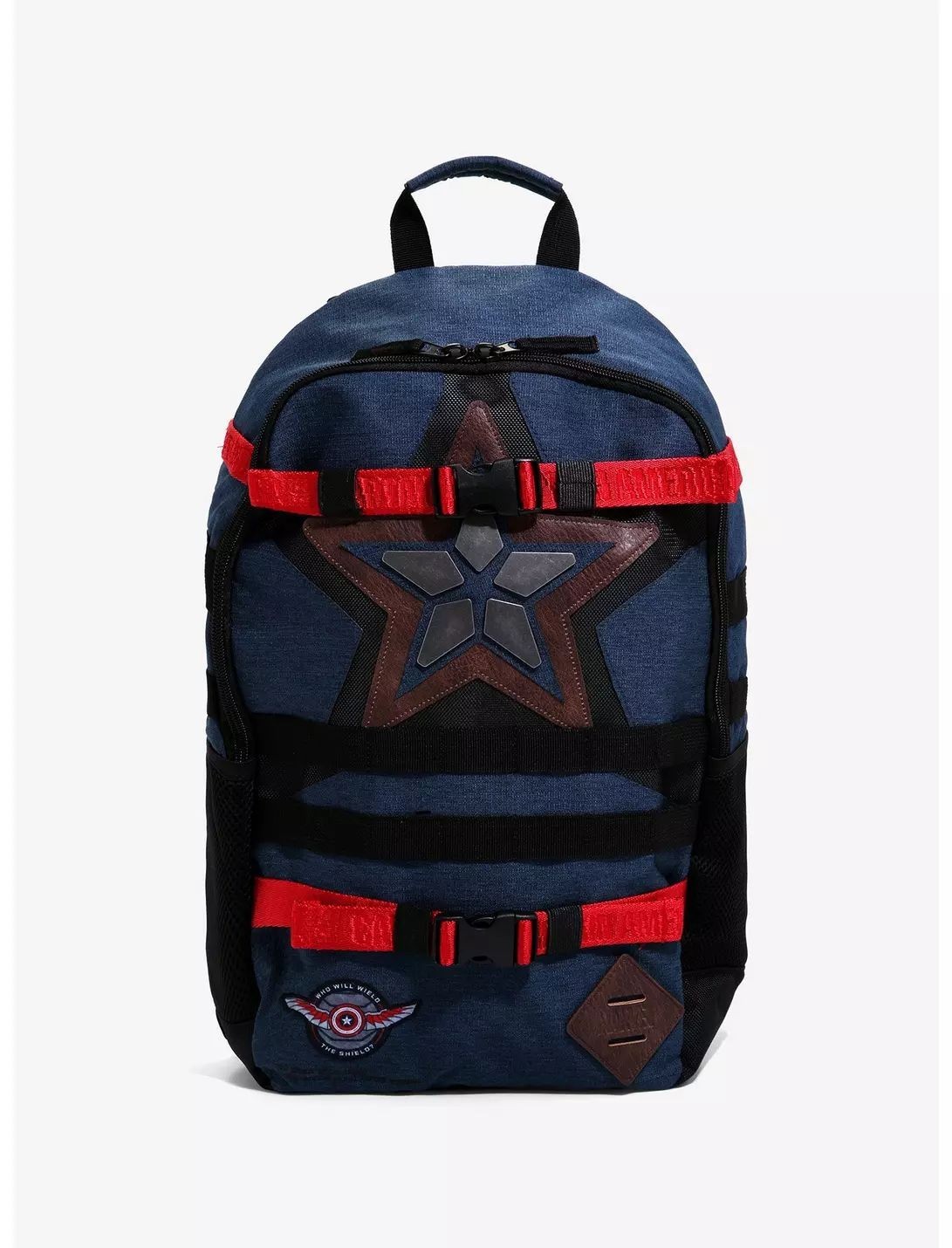 New tag Bioworld Disney Marvel The Falcon And The Winter Soldier Star Backpack