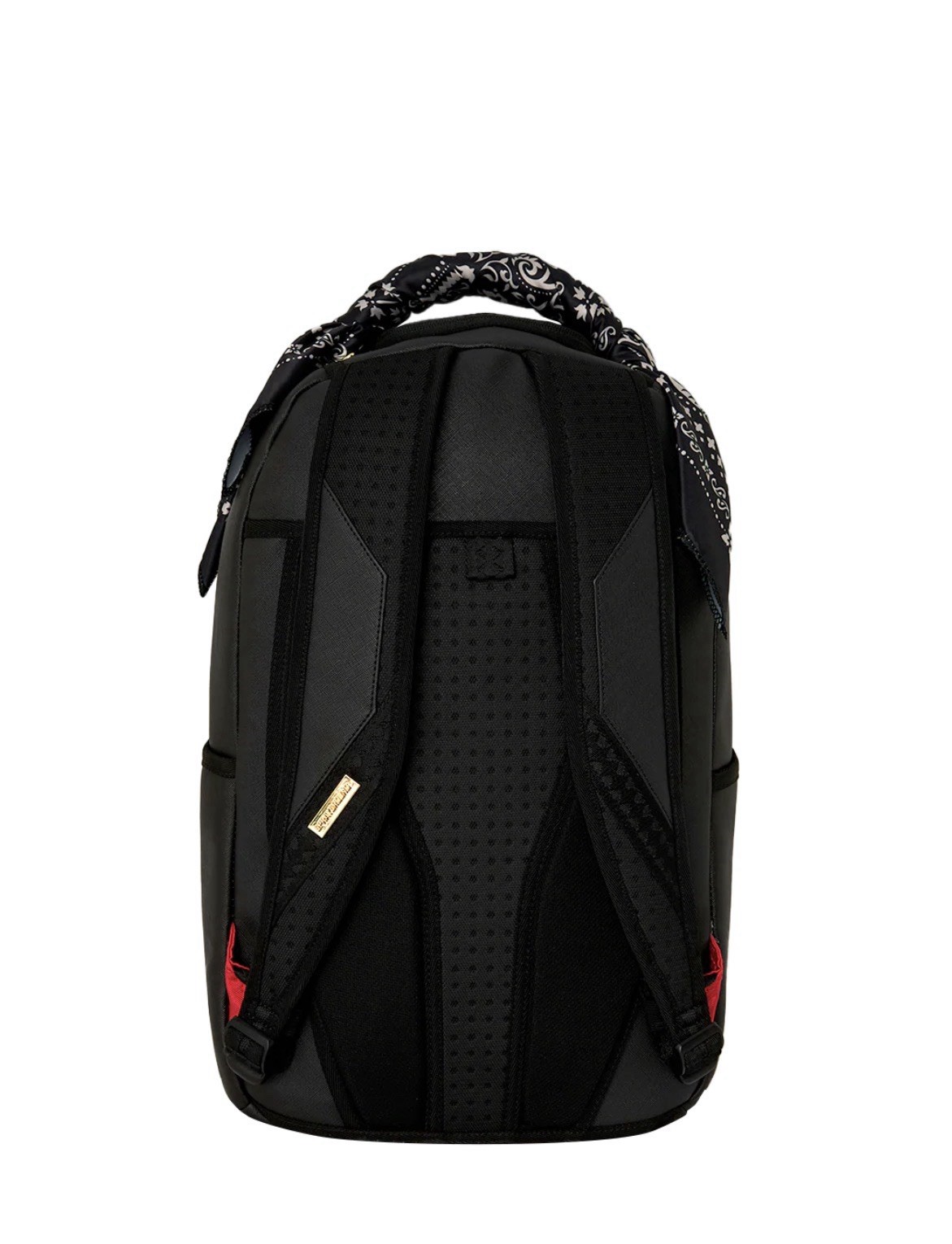 Sprayground Tupac Black Large Backpack Zip Top Handle Pockets Adjustable Straps