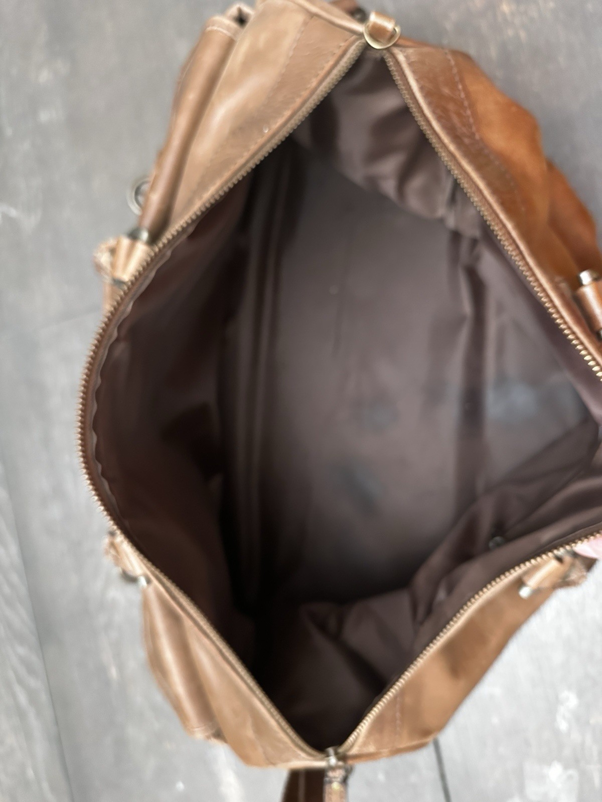 Large Full Grain Leather Duffle Bag Travel 20”