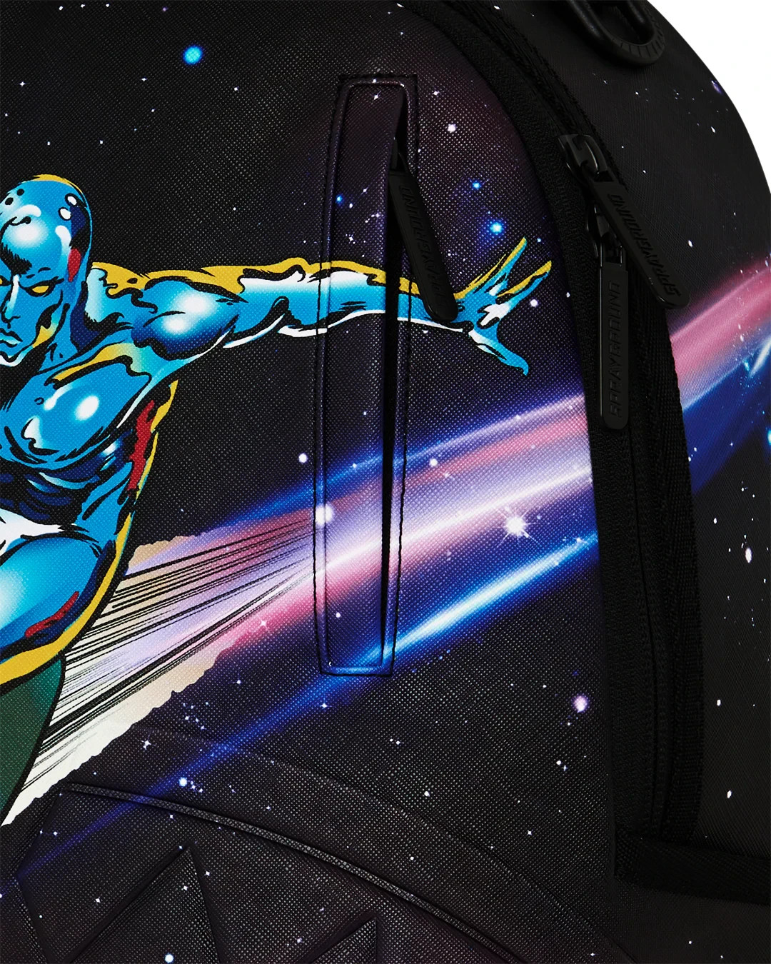Sprayground MARVEL Silver Surfers Backpack🔥New Black Bookbag Kids School Bag